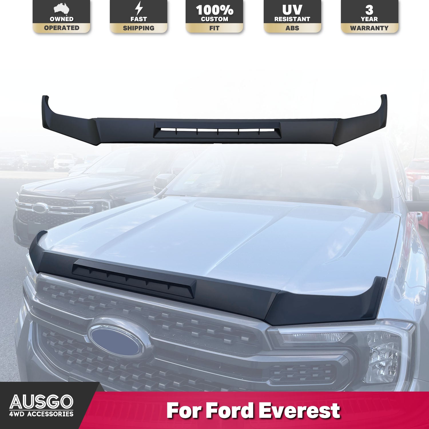 Ford Everest Bonnet Protectors
