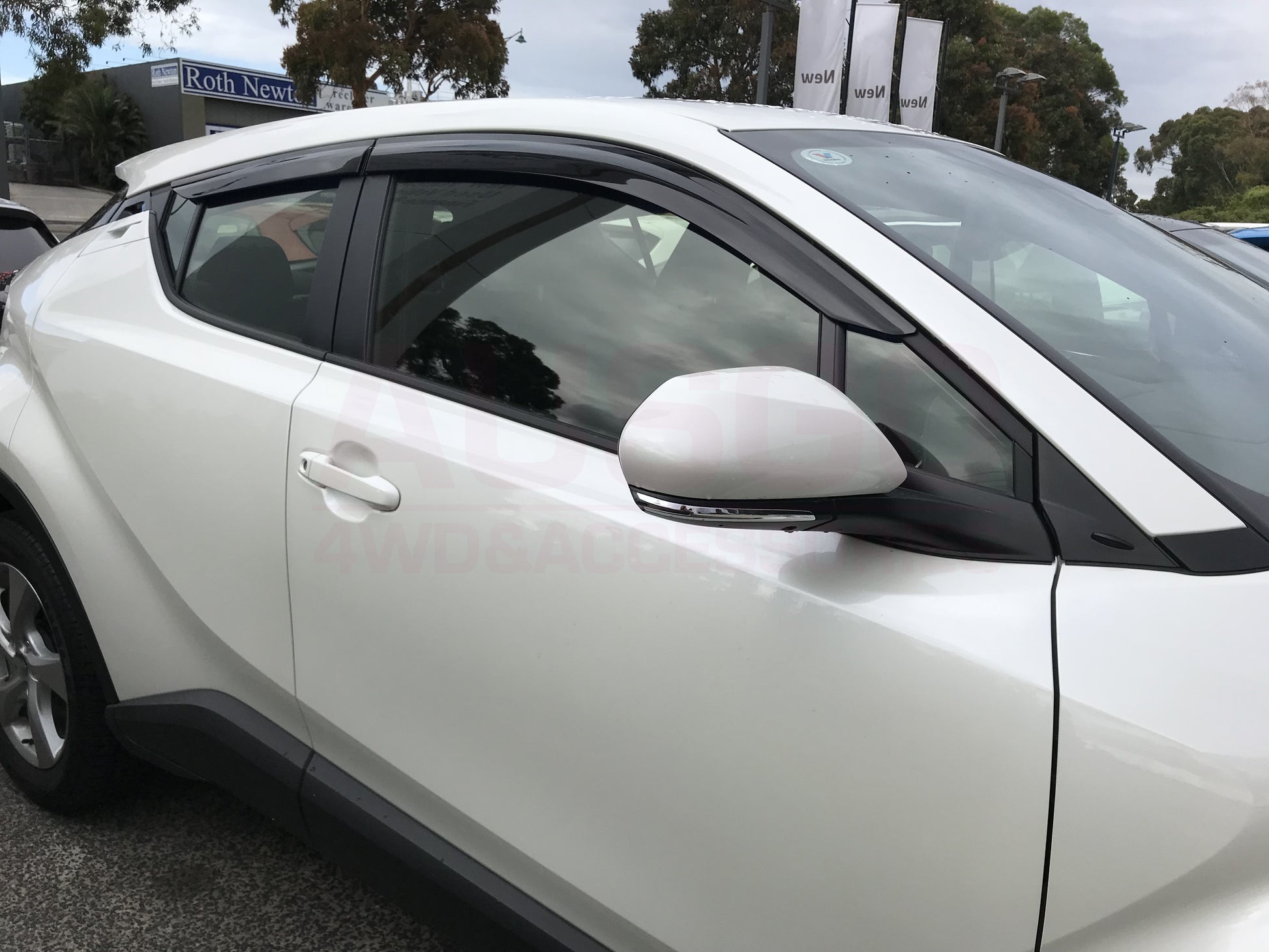 Injection Weather Shields for Toyota CHR 2016-2024