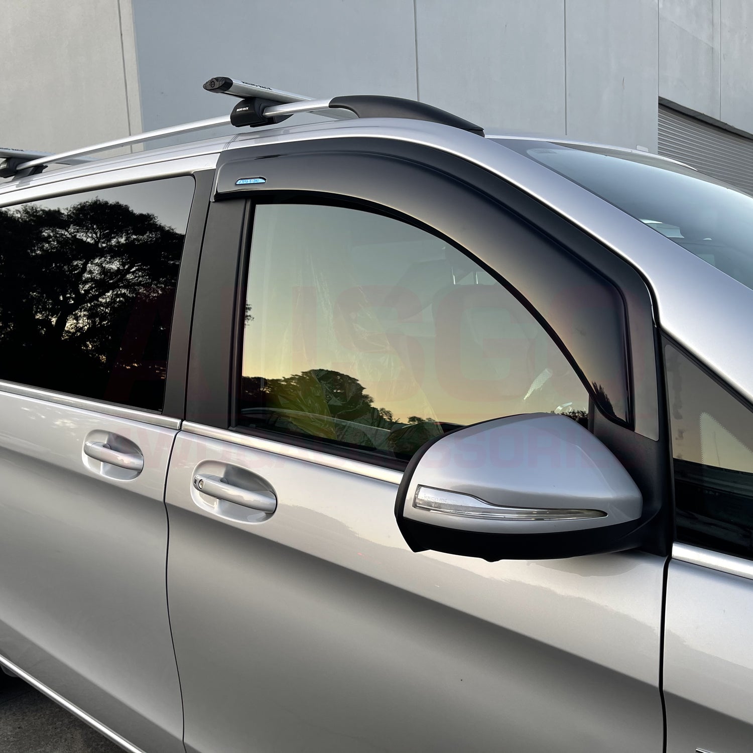 Luxury Weather Shields for Mercedes-Benz Valente / Vito / Marco Polo 2015-Onwards