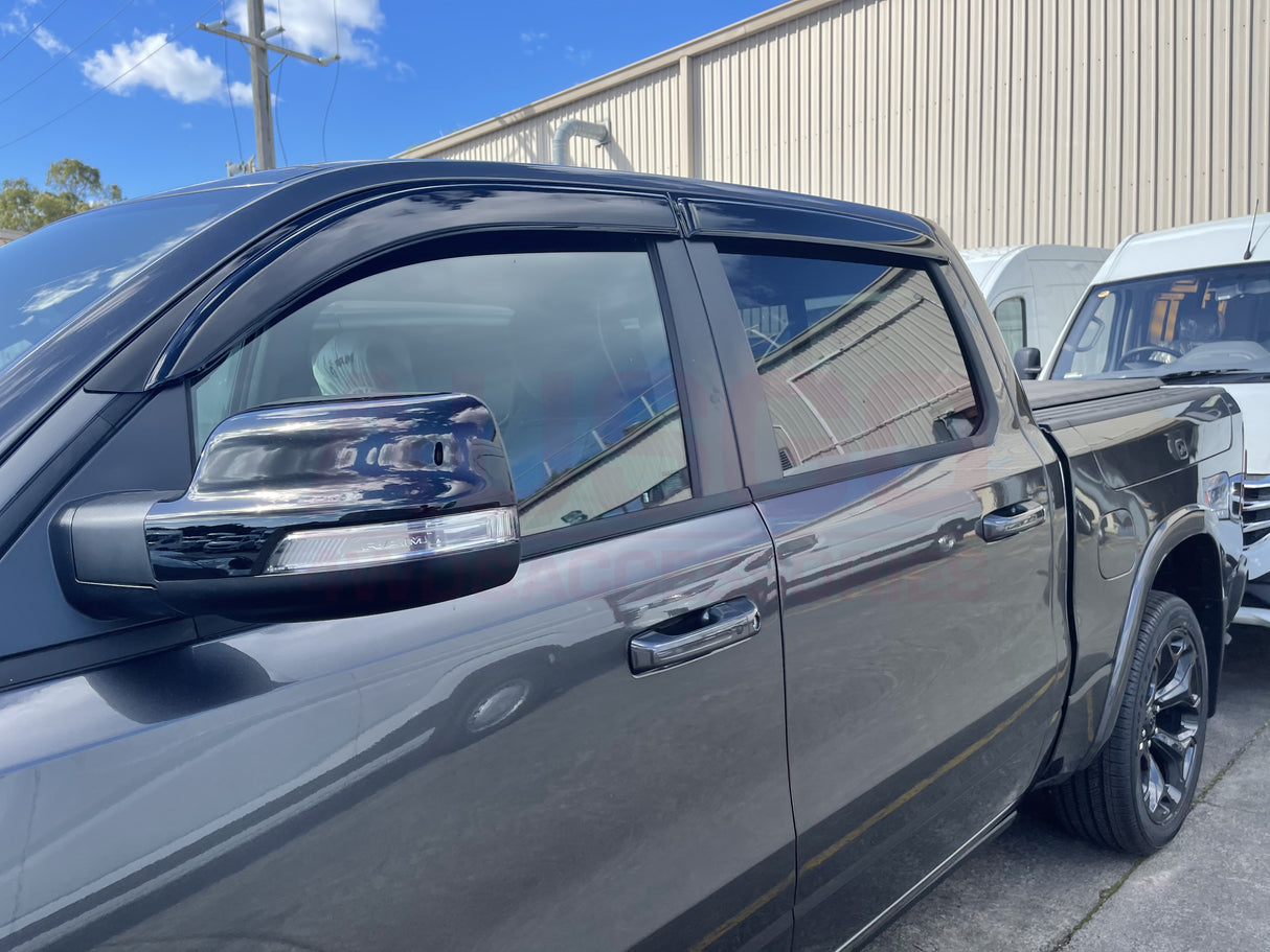 Luxury Weather Shields for RAM 1500 DT Series Crew Cab 2020-Onwards