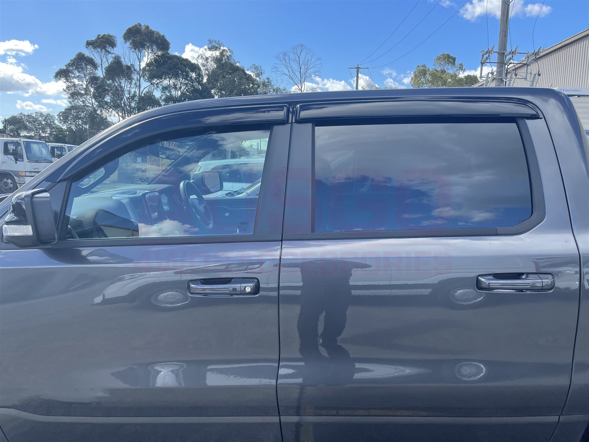 Luxury Weather Shields for RAM 1500 DT Series Crew Cab 2020-Onwards