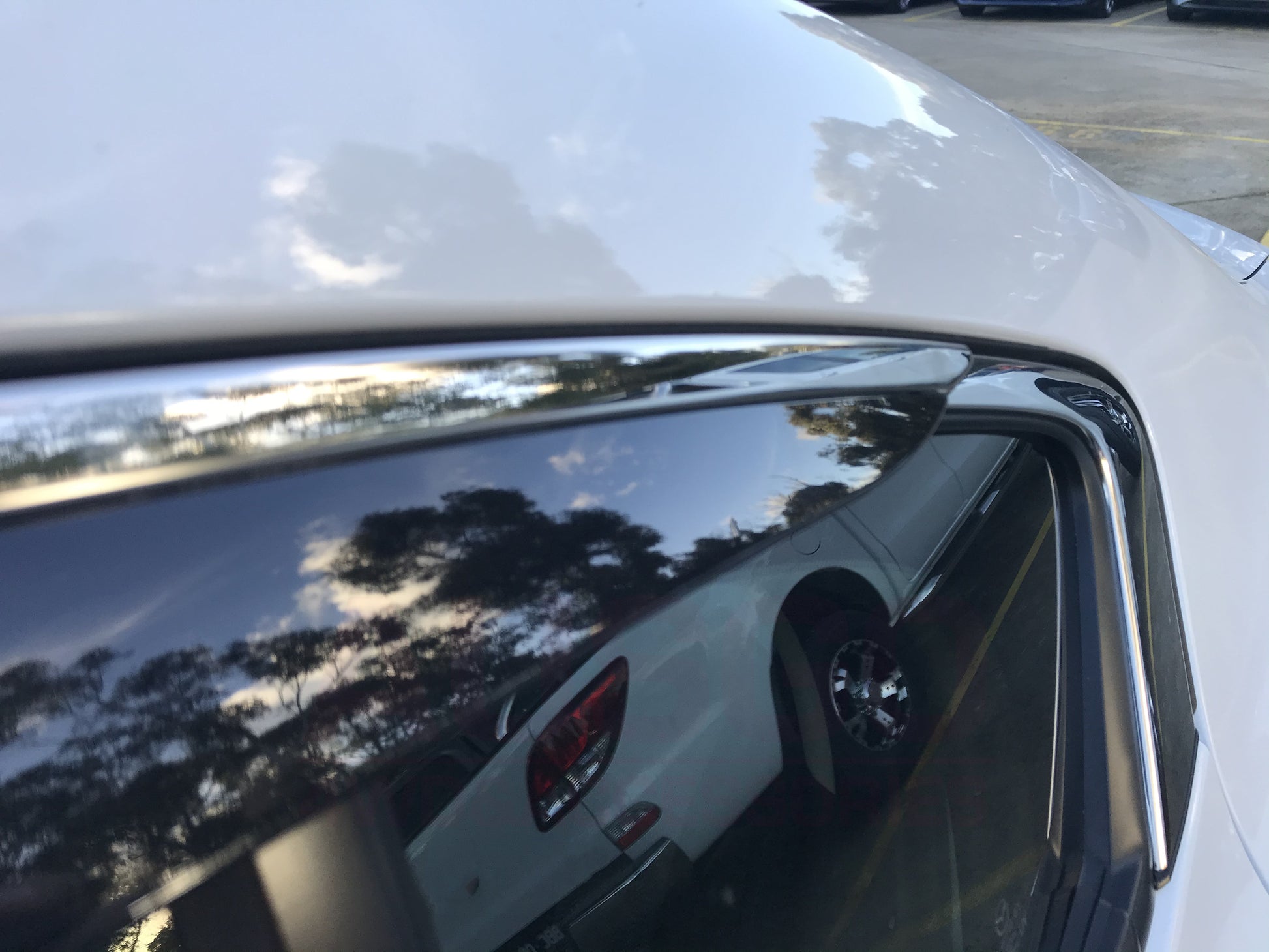 Stainless Trim Weather Shields for Mazda 3 BP Series Sedan 2019-Onwards