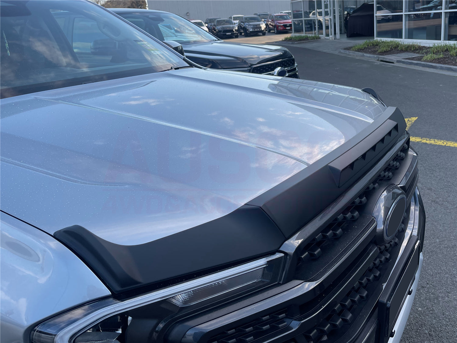Weather Shields + Bonnet Protector for Ford Ranger Next-Gen Dual Cab 2022-Onwards