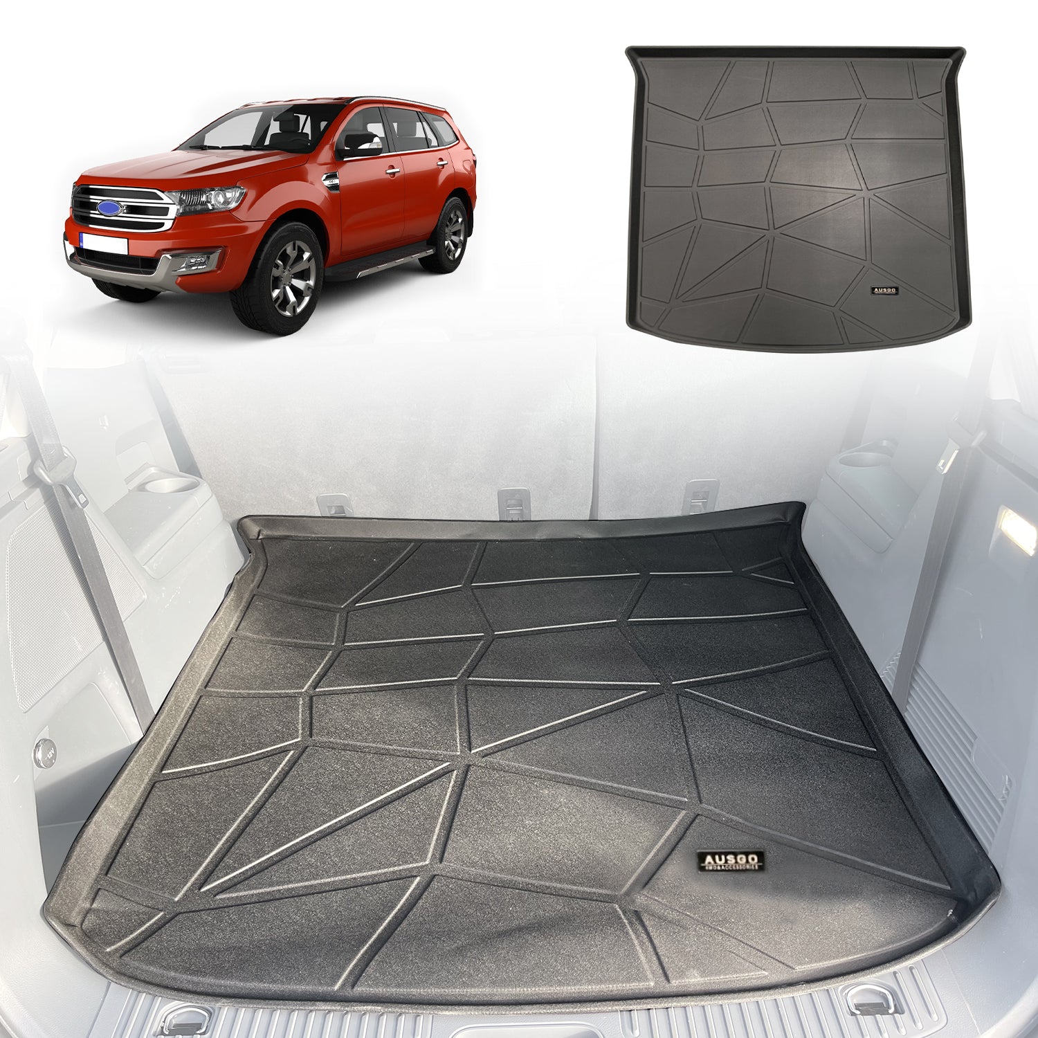 Edge Cargo Liners - All-Weather Tech Rear Trunk Tray Cargo ats
