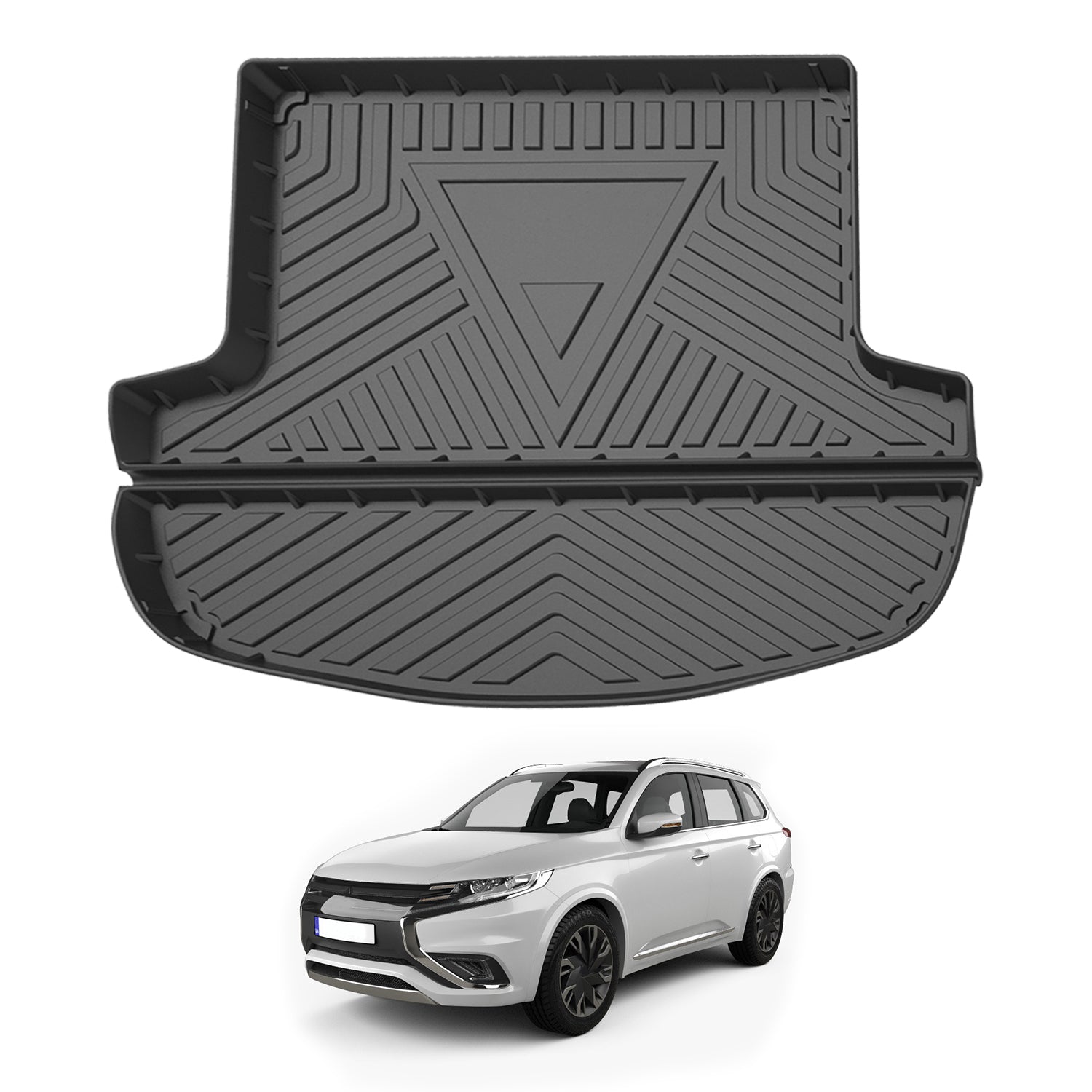 Customisable Mitsubishi Outlander Boot Covers - View #2
