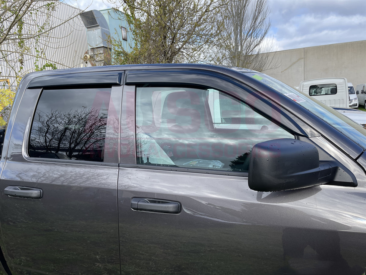 Luxury Weather Shields for RAM 1500 DS Series Quad Cab 2017-2022