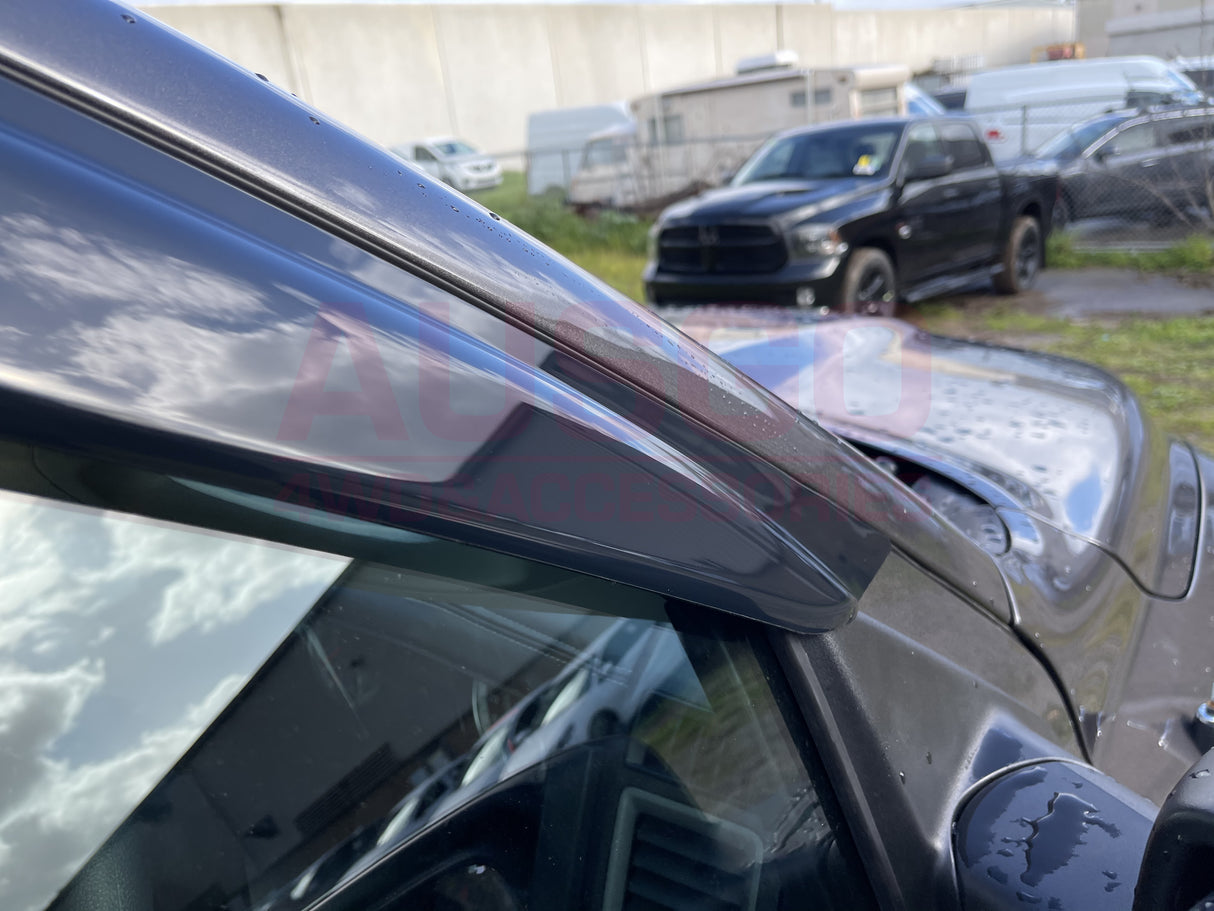 Luxury Weather Shields for RAM 1500 DS Series Quad Cab 2017-2022