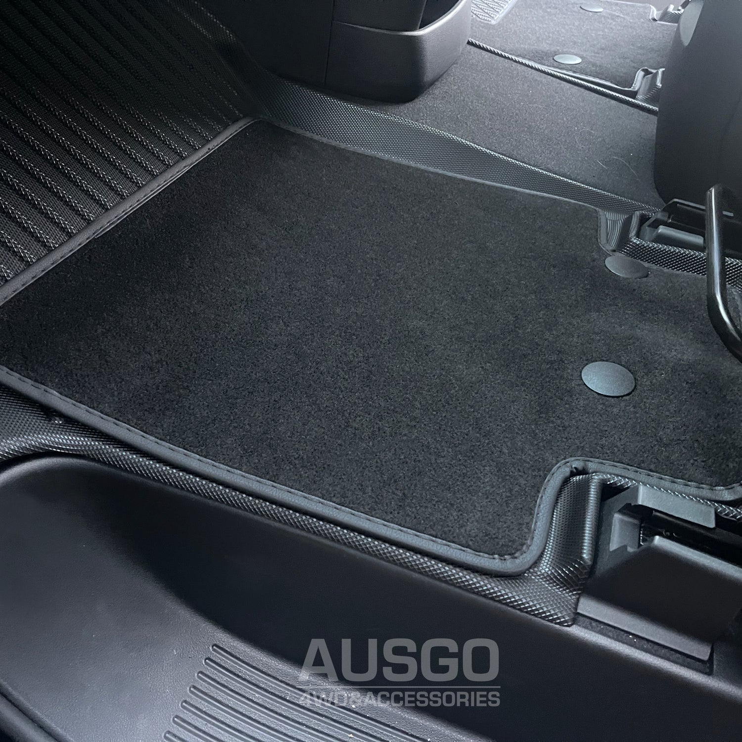 Double-Layer Car Floor Mats for Hyundai Staria / Staria Load 2021-Onwards