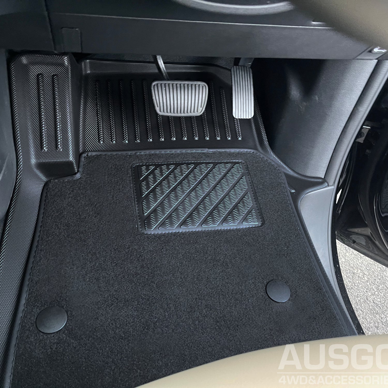 Double-Layer Car Floor Mats for Hyundai Staria / Staria Load 2021-Onwards