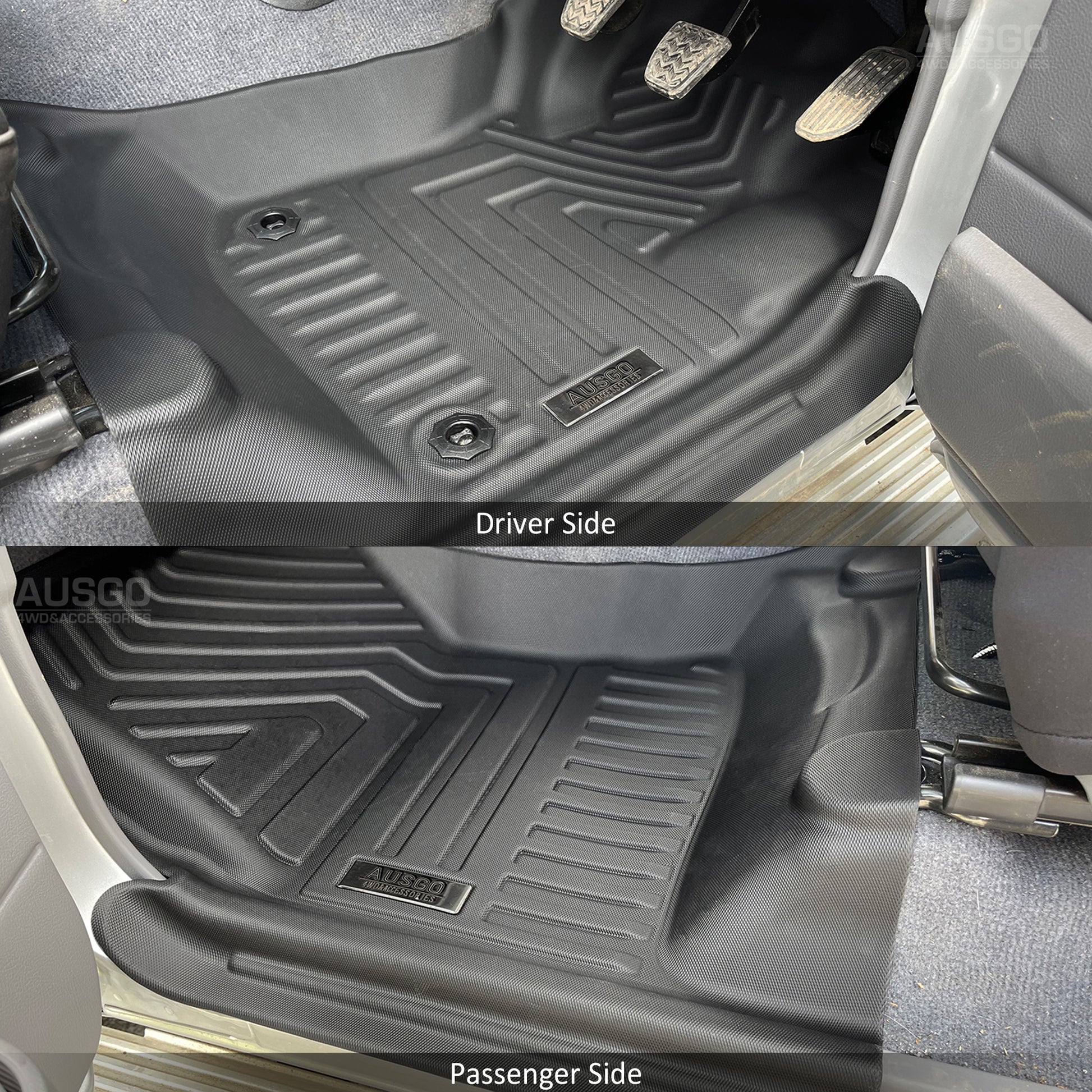 5D Car Floor Mats for Toyota Land Cruiser 79 Series LC79 Single Cab 2016-Onwards