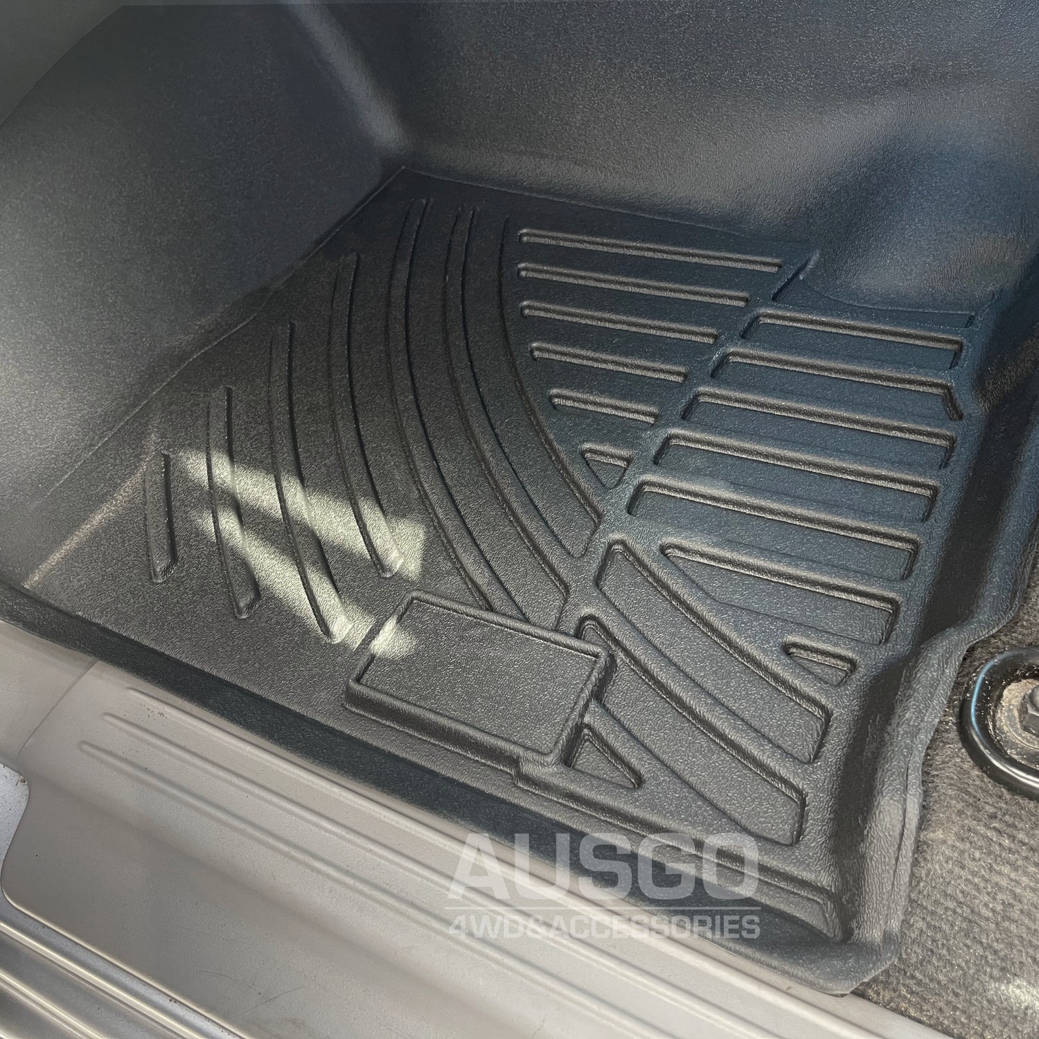 3D Floor Mats for Mitsubishi Triton MQ MR Single / Extra Cab 2015-2024