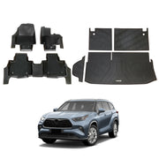 Double-Layer Car Floor Mats for Toyota Kluger 2021-Onwards