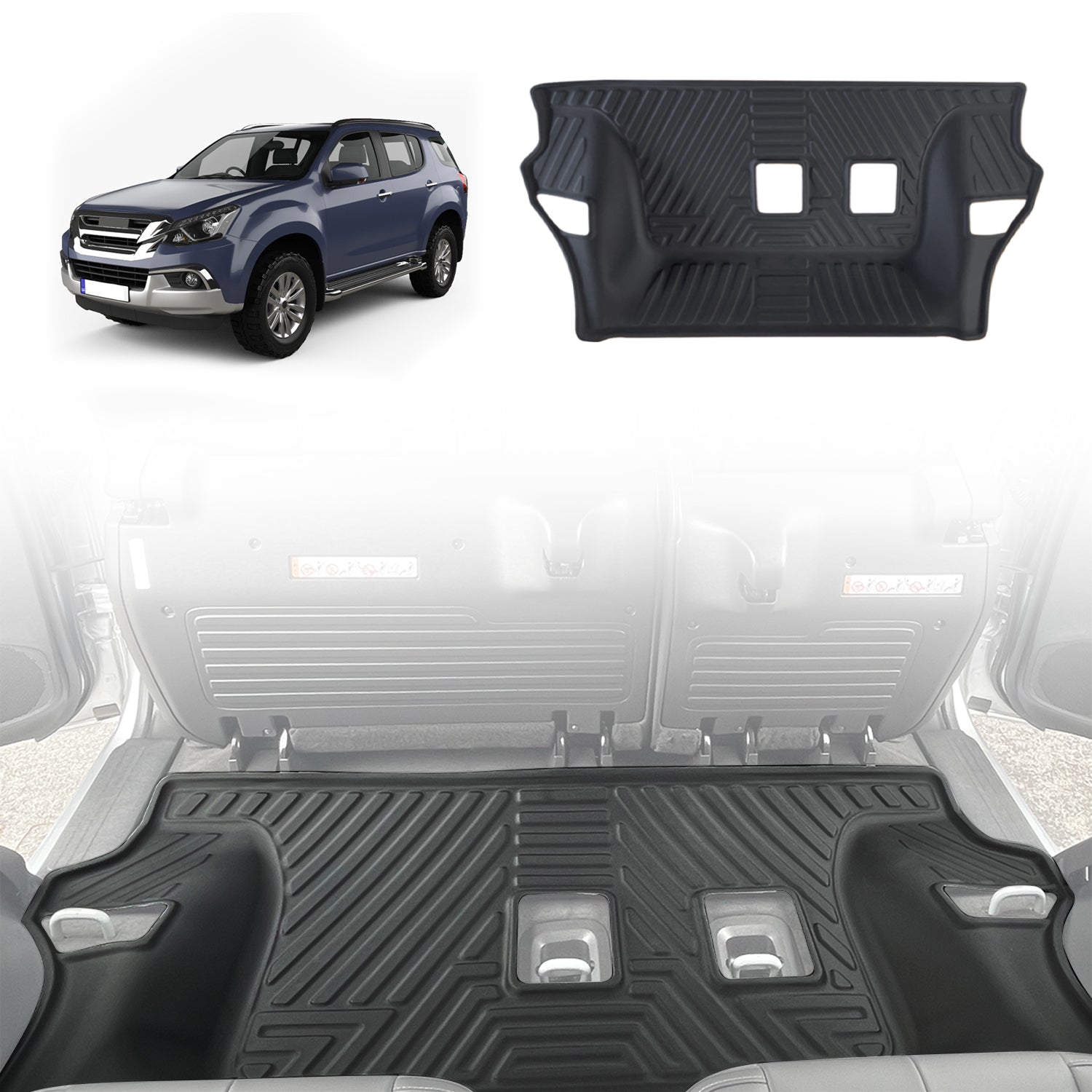 PRE-ORDER Third Row Floor Mat for ISUZU MUX MU-X 2013-2021