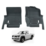 5D Car Floor Mats for Volkswagen Amarok 2H Single Cab 2009-2022