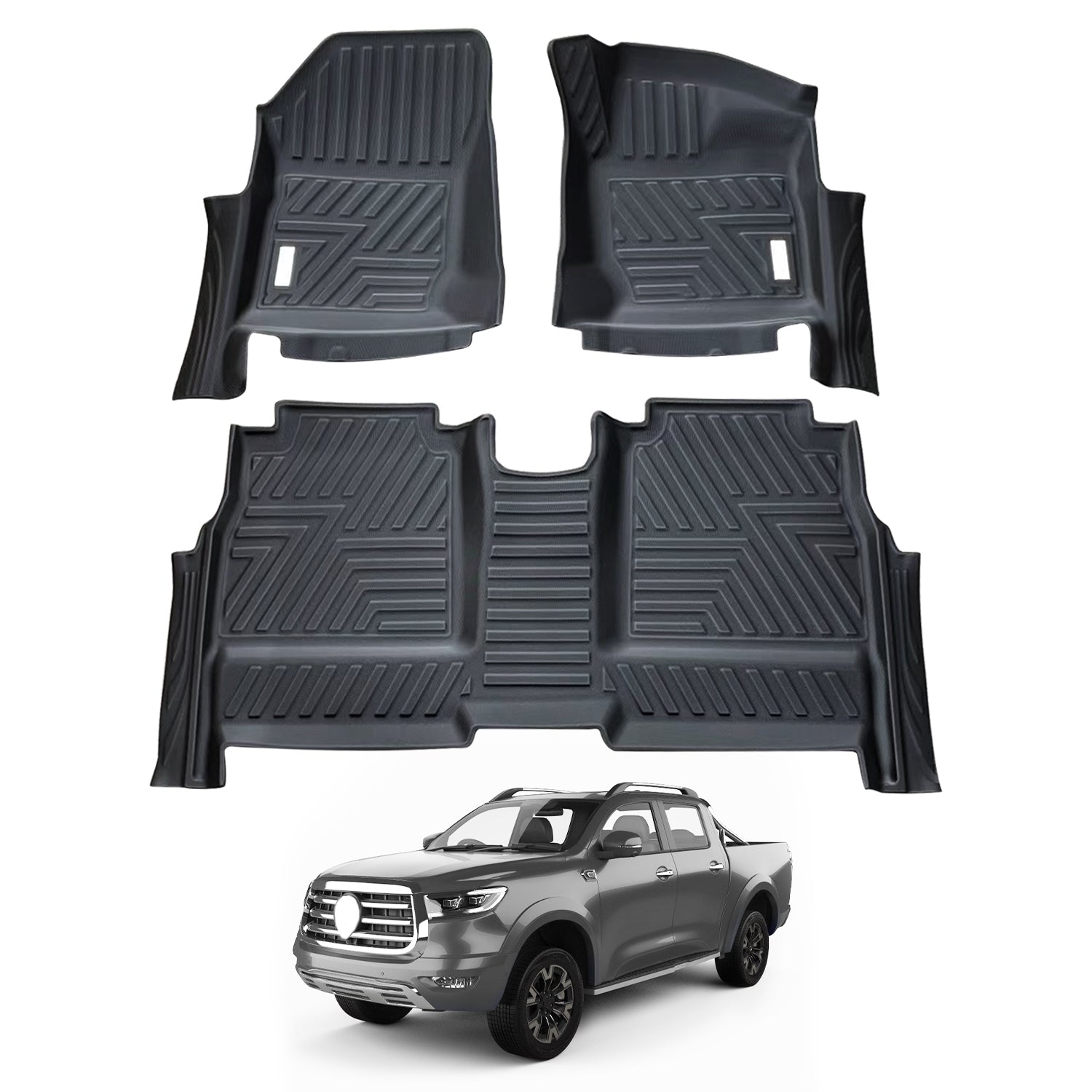 5D Car Floor Mats for GWM Cannon 2020-Onwards