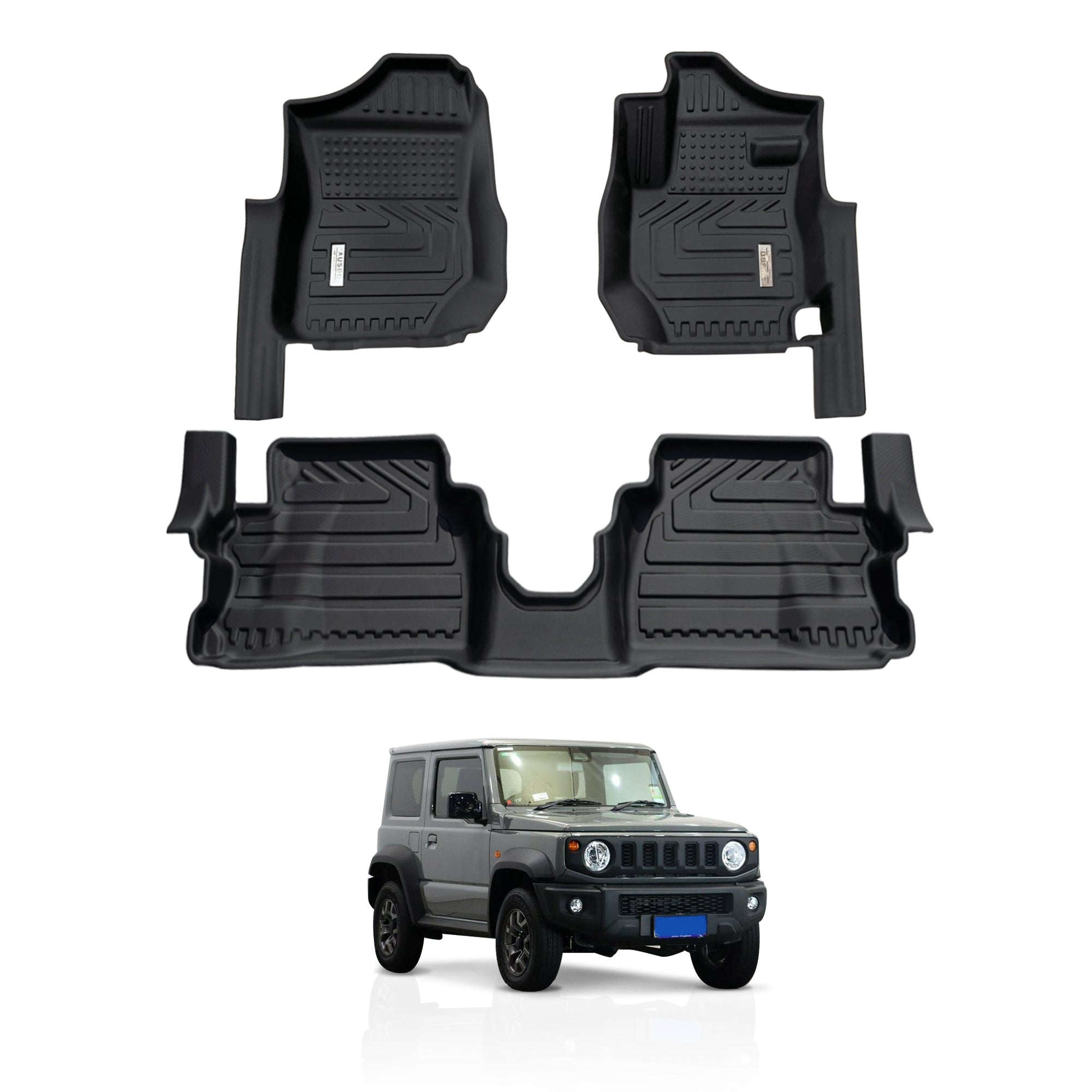 5D Car Floor Mats for Suzuki Jimny 3-Door 2018-2024
