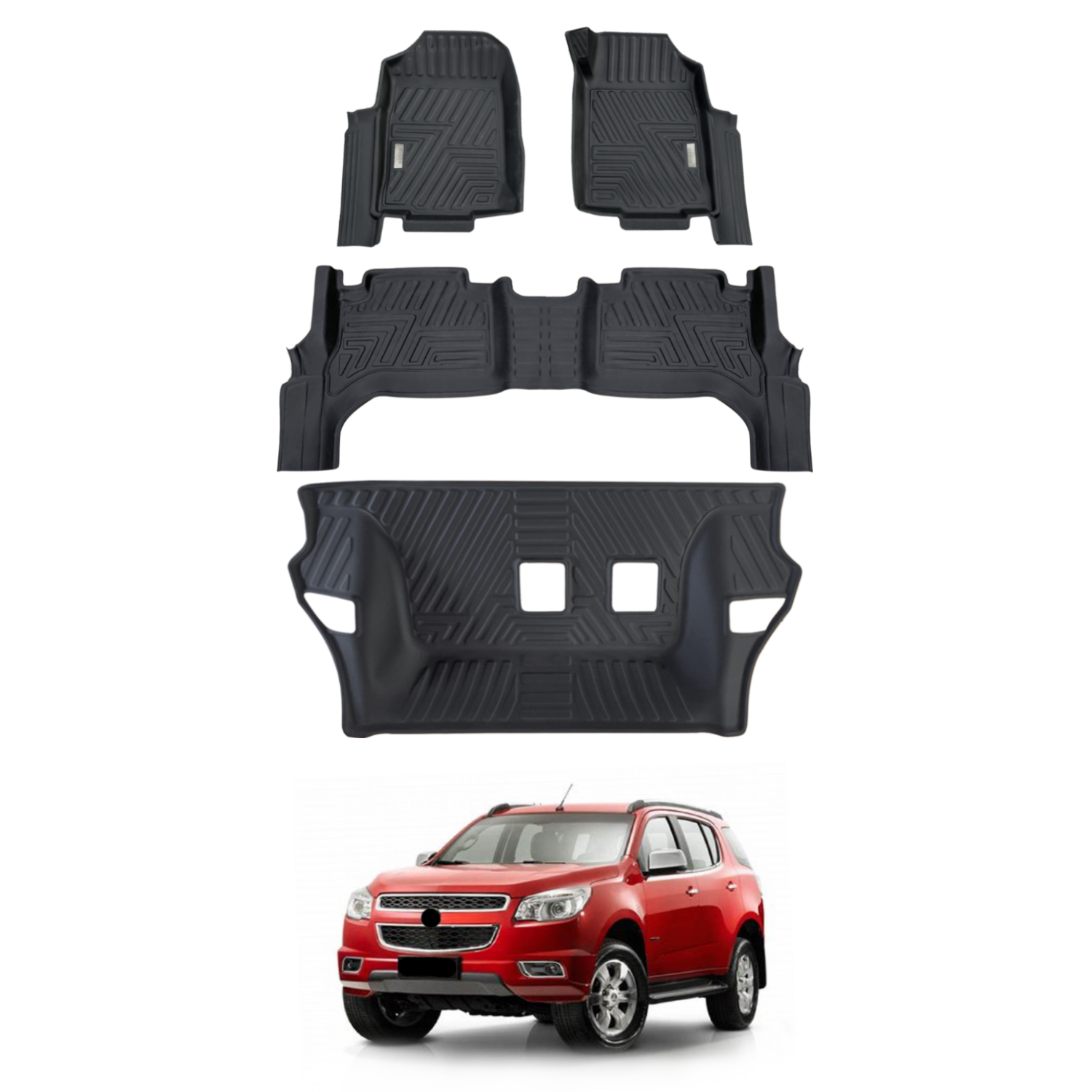 PRE-ORDER 5D Car Floor Mats for Holden Colorado 7 RG Series 2012-2016