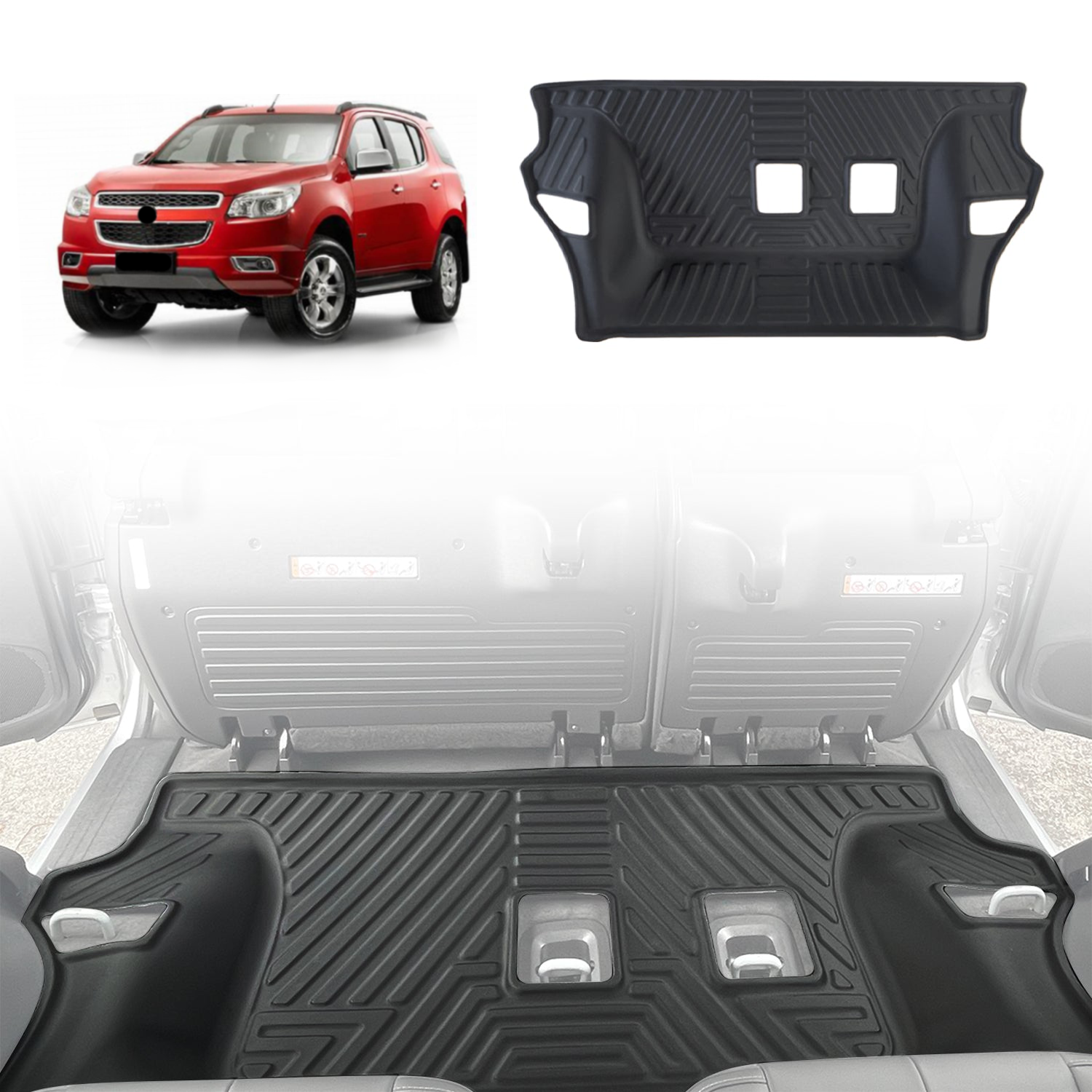 PRE-ORDER Third Row Floor Mat for Holden Colorado 7 RG Series 2012-2016