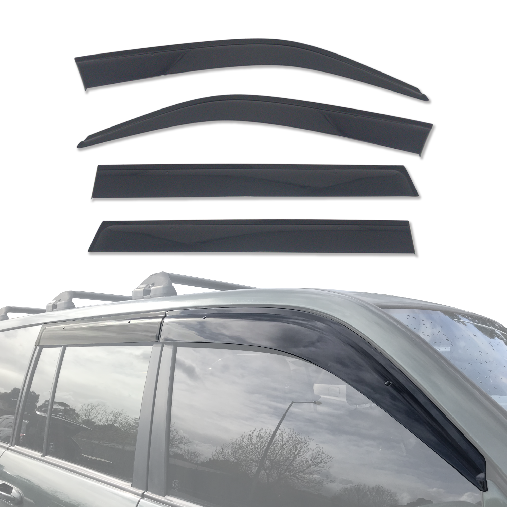 Injection Weather Shields for Lexus LX470 1998-2007