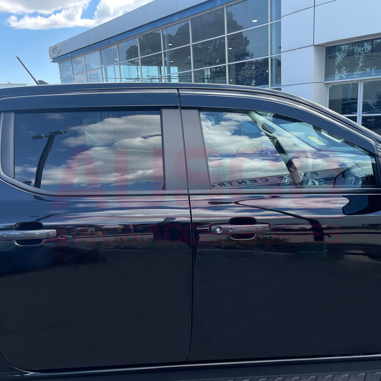 Weather Shields + Bonnet Protector for Ford Ranger Next-Gen Dual Cab 2022-Onwards
