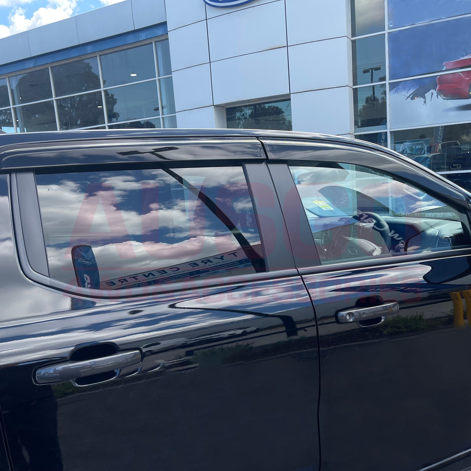 Weather Shields + Bonnet Protector for Ford Ranger Next-Gen Dual Cab 2022-Onwards