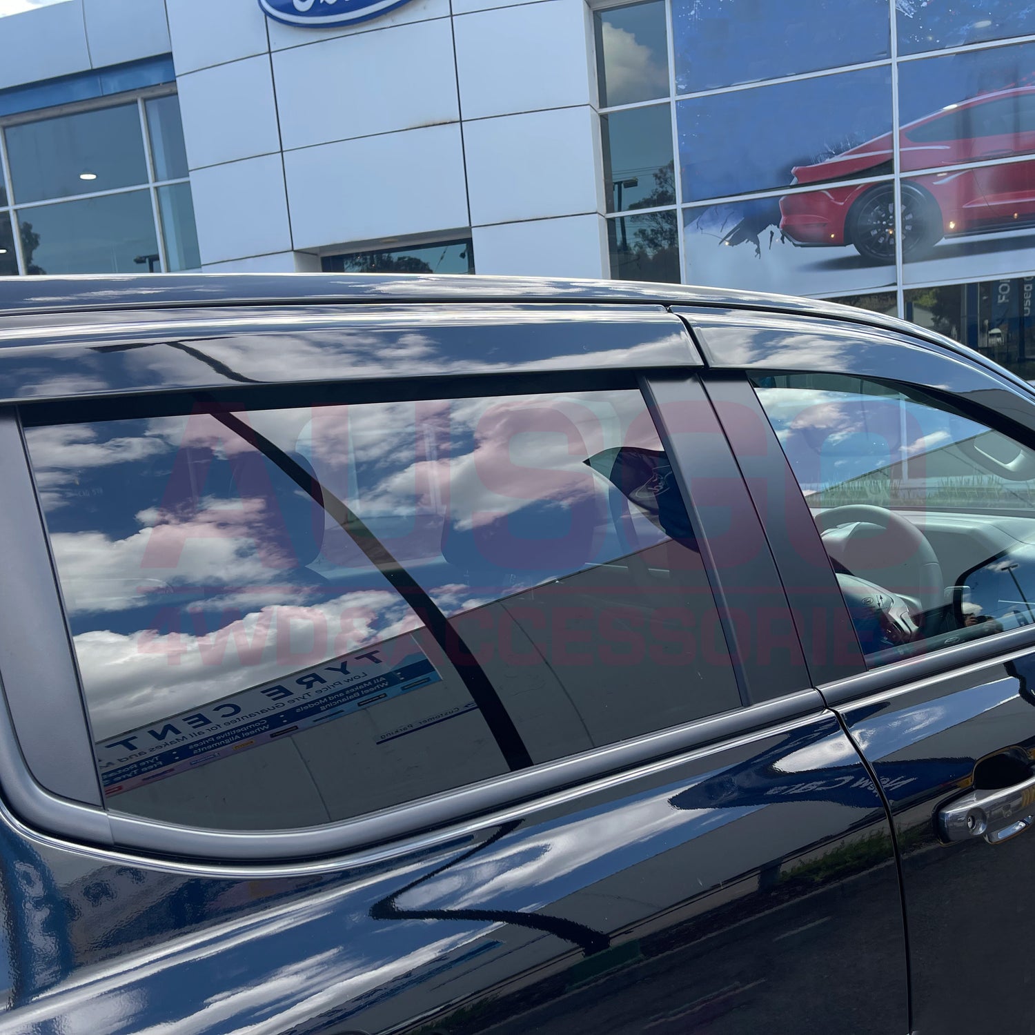Weather Shields + Bonnet Protector for Ford Ranger Next-Gen Dual Cab 2022-Onwards