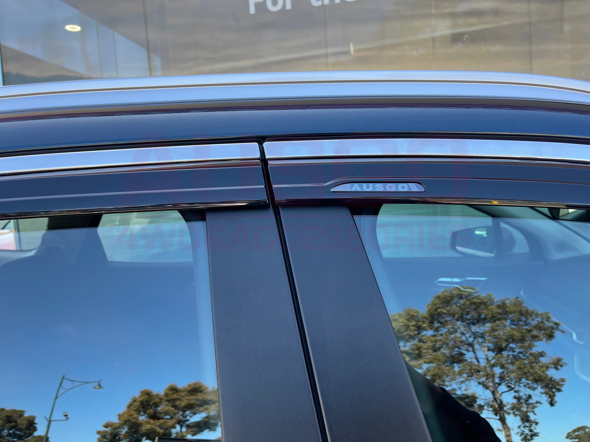 Stainless Trim Weather Shields for KIA Sportage NQ5 2021-Onwards