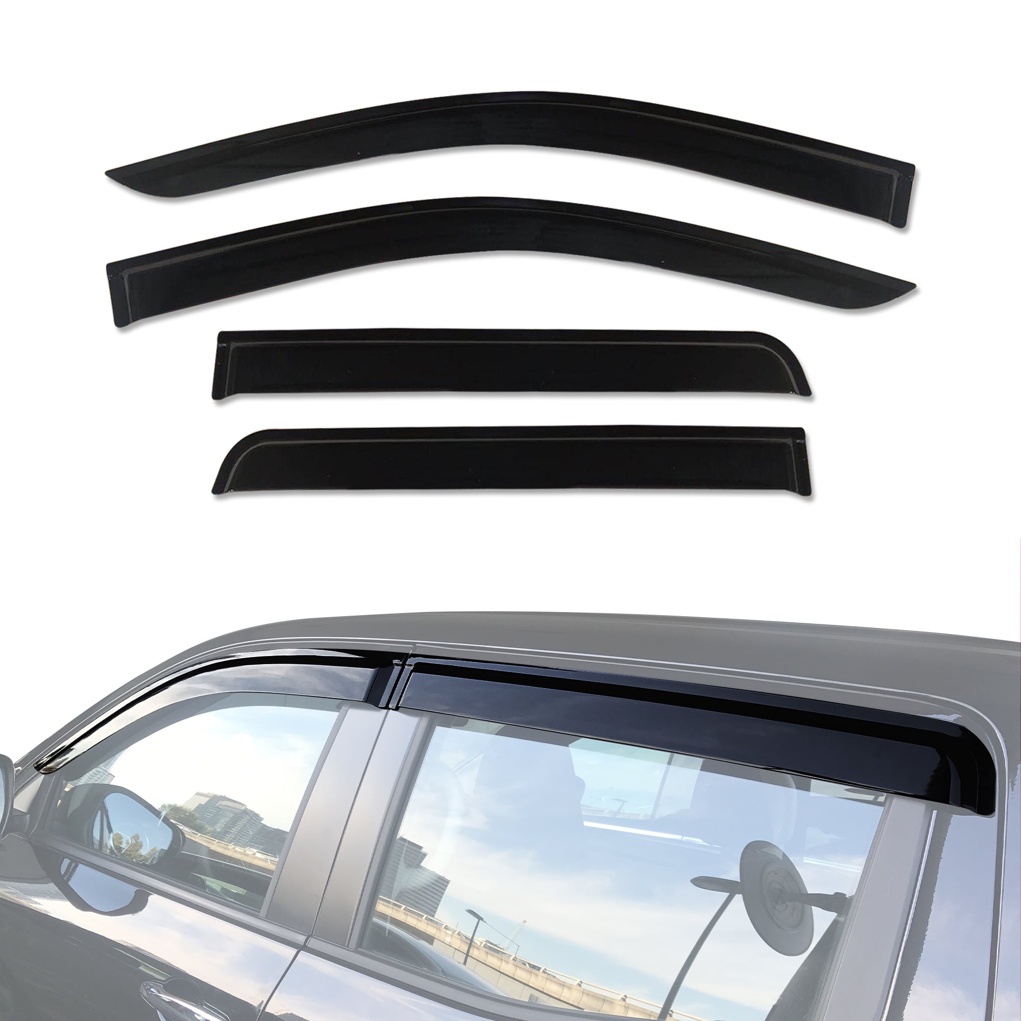 Injection Weather Shields for Mercedes-Benz X-Class 2017-Onwards