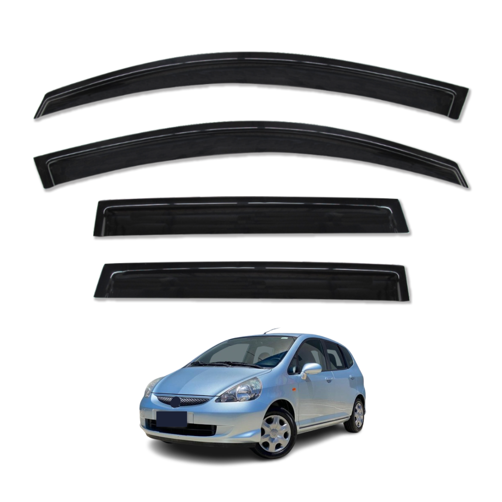 Weather Shields for Honda Jazz GD Series 2002-2008
