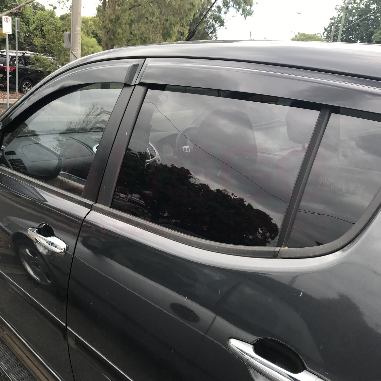 Injection Weather Shields + Bonnet Protector for Mitsubishi Triton Dual Cab 2006-2015