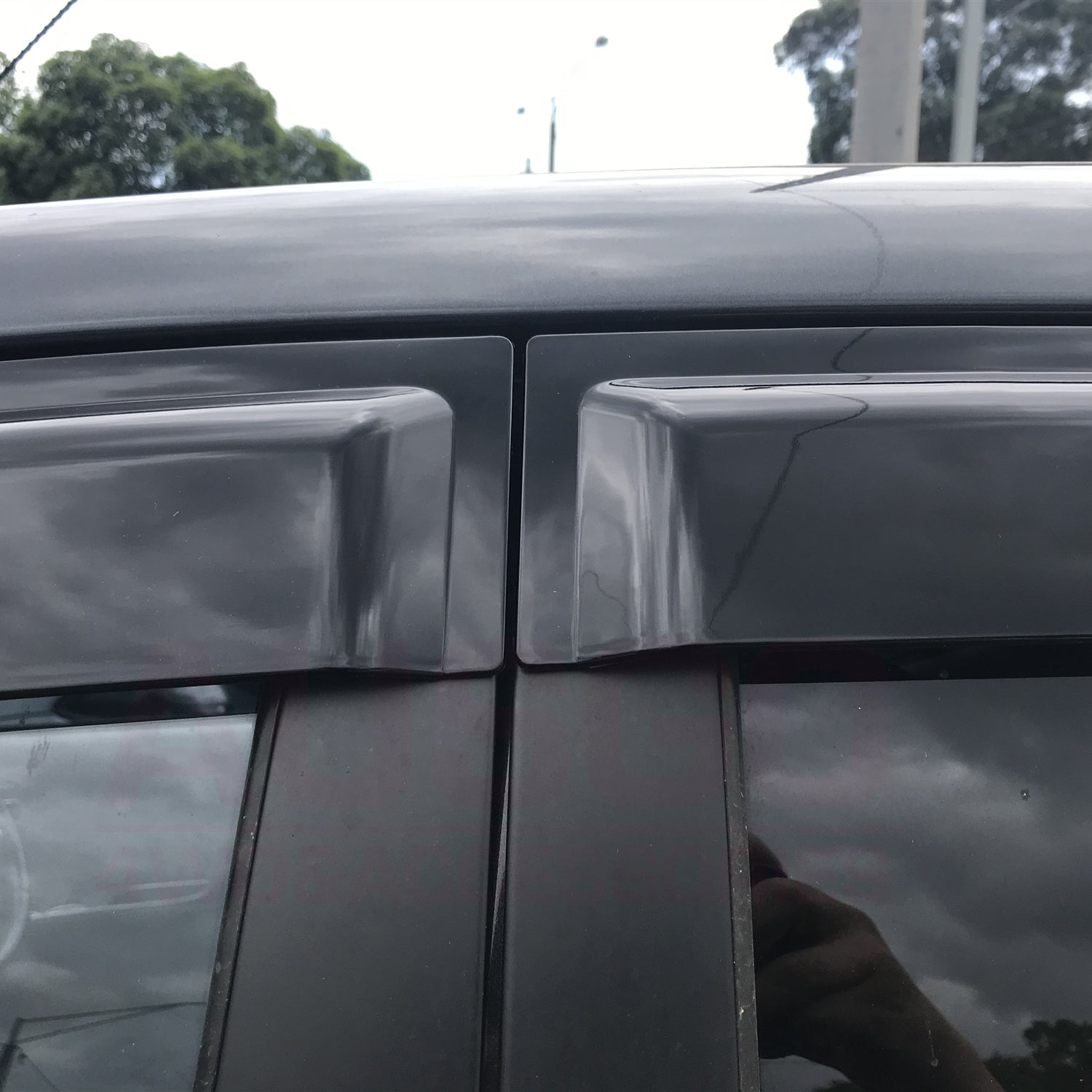 Injection Weather Shields + Bonnet Protector for Mitsubishi Triton Dual Cab 2006-2015