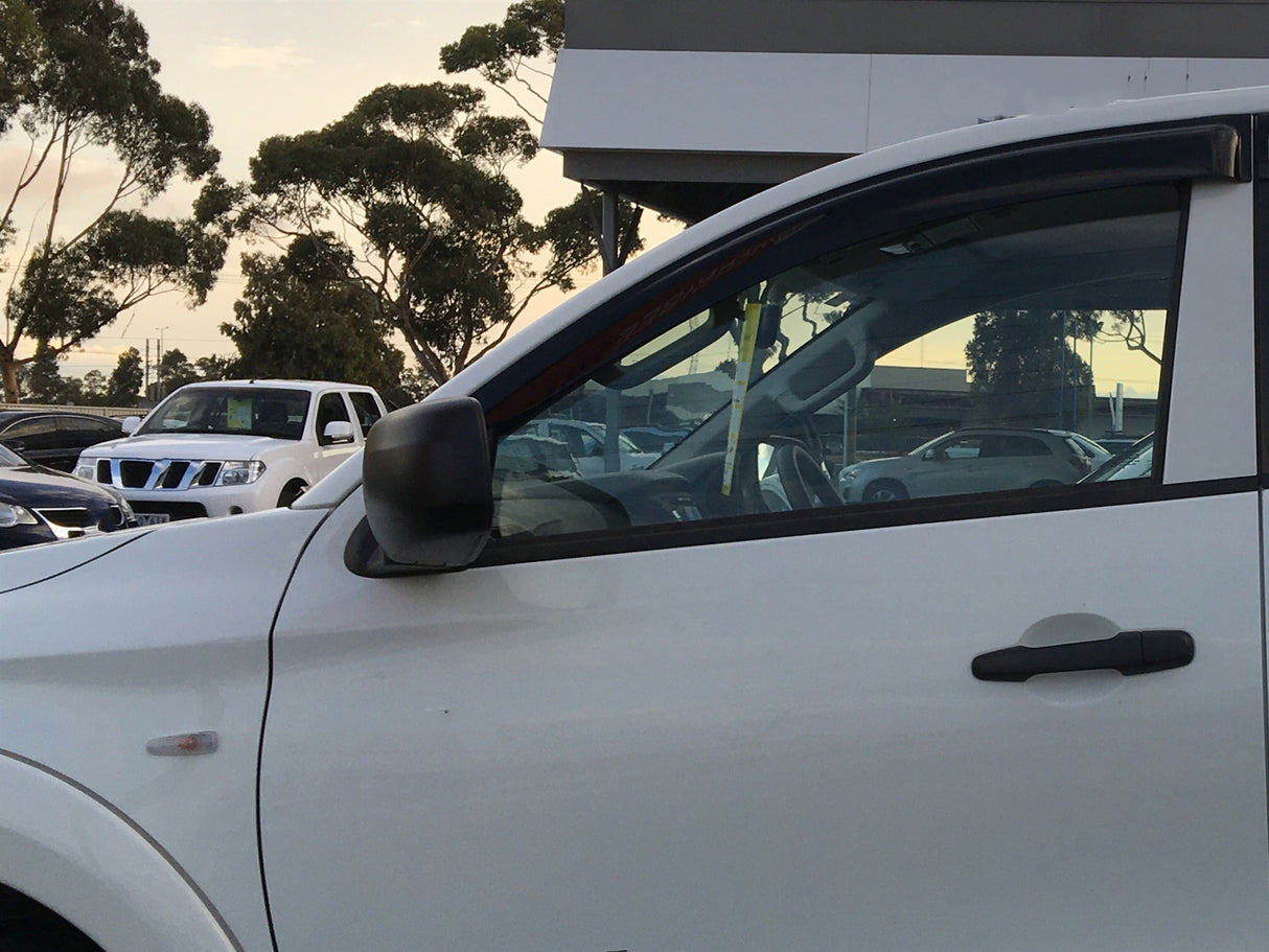 Weather Shields + Bonnet Protector for Mitsubishi Triton MQ Extra Cab 2015-2018