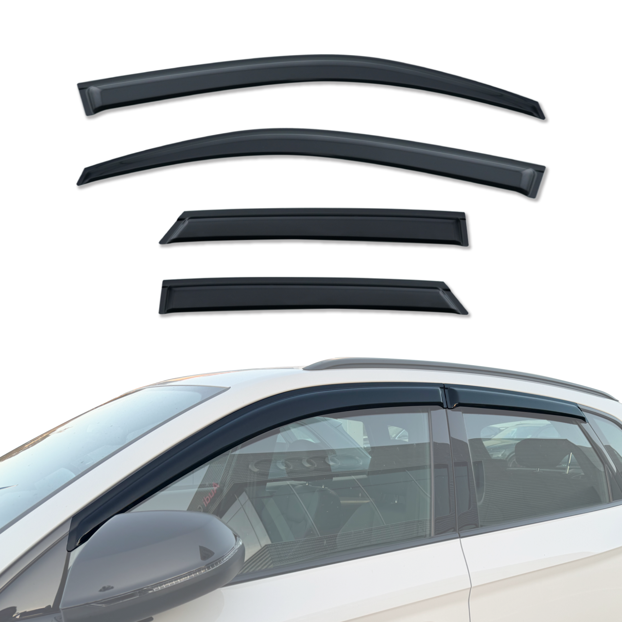 Luxury Weather Shields for Audi Q5 FY Series 2017-Onwards