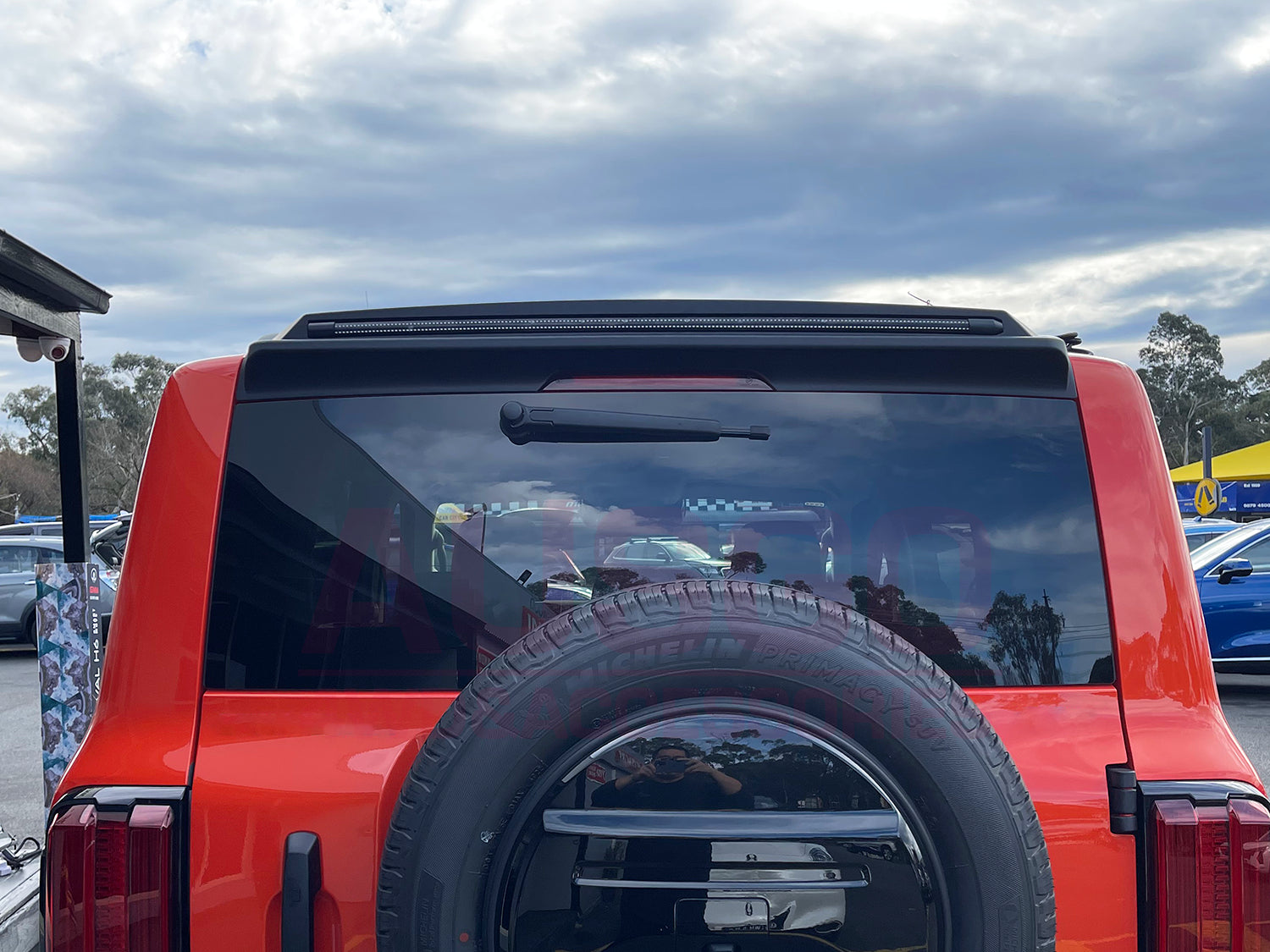 Rear Roof Spoiler with LED Light for GWM Tank 300 2023-Onwards