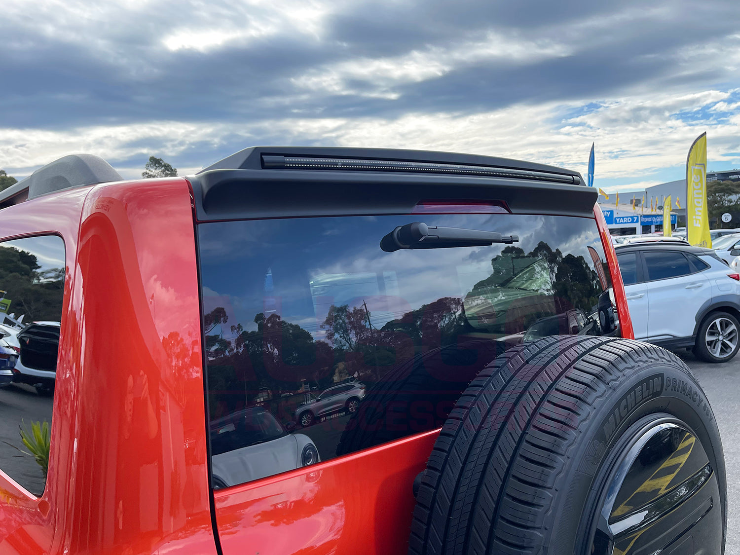 Rear Roof Spoiler with LED Light for GWM Tank 300 2023-Onwards