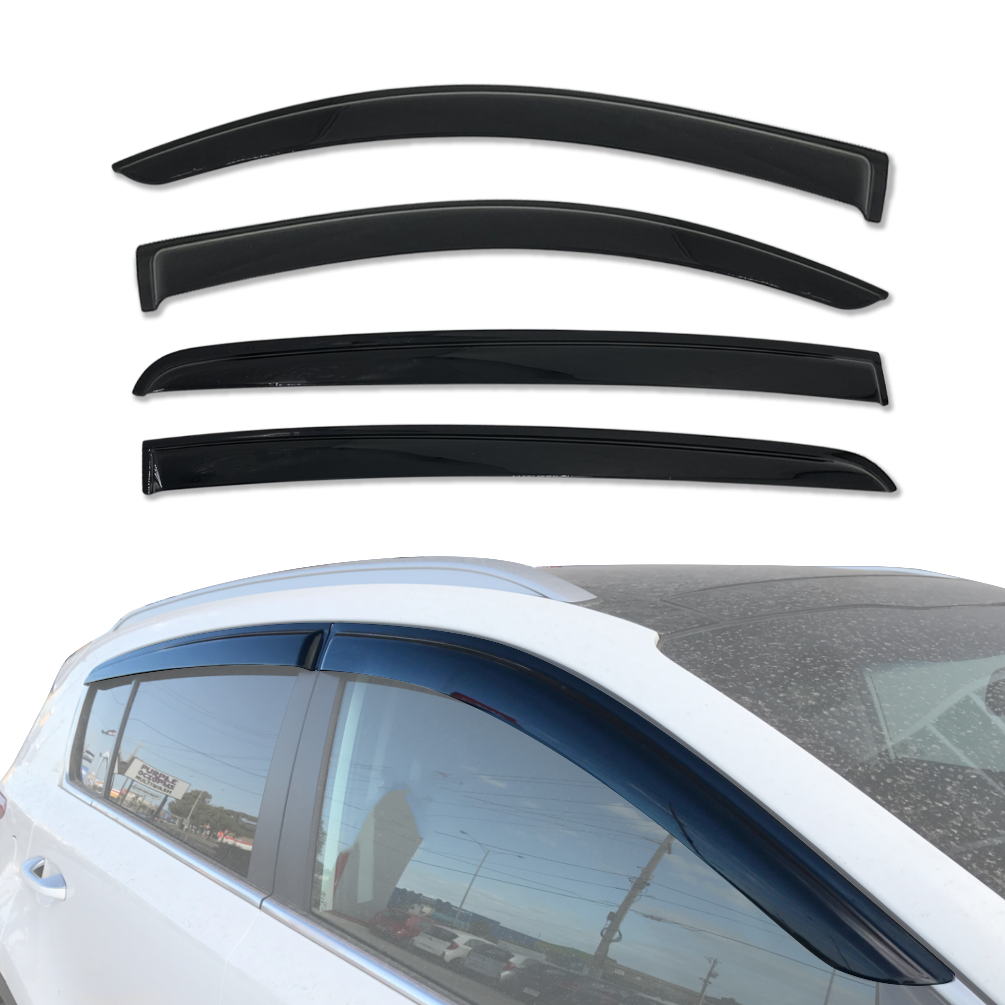 Luxury Weather Shields for KIA Sportage QL Series 2015-2021