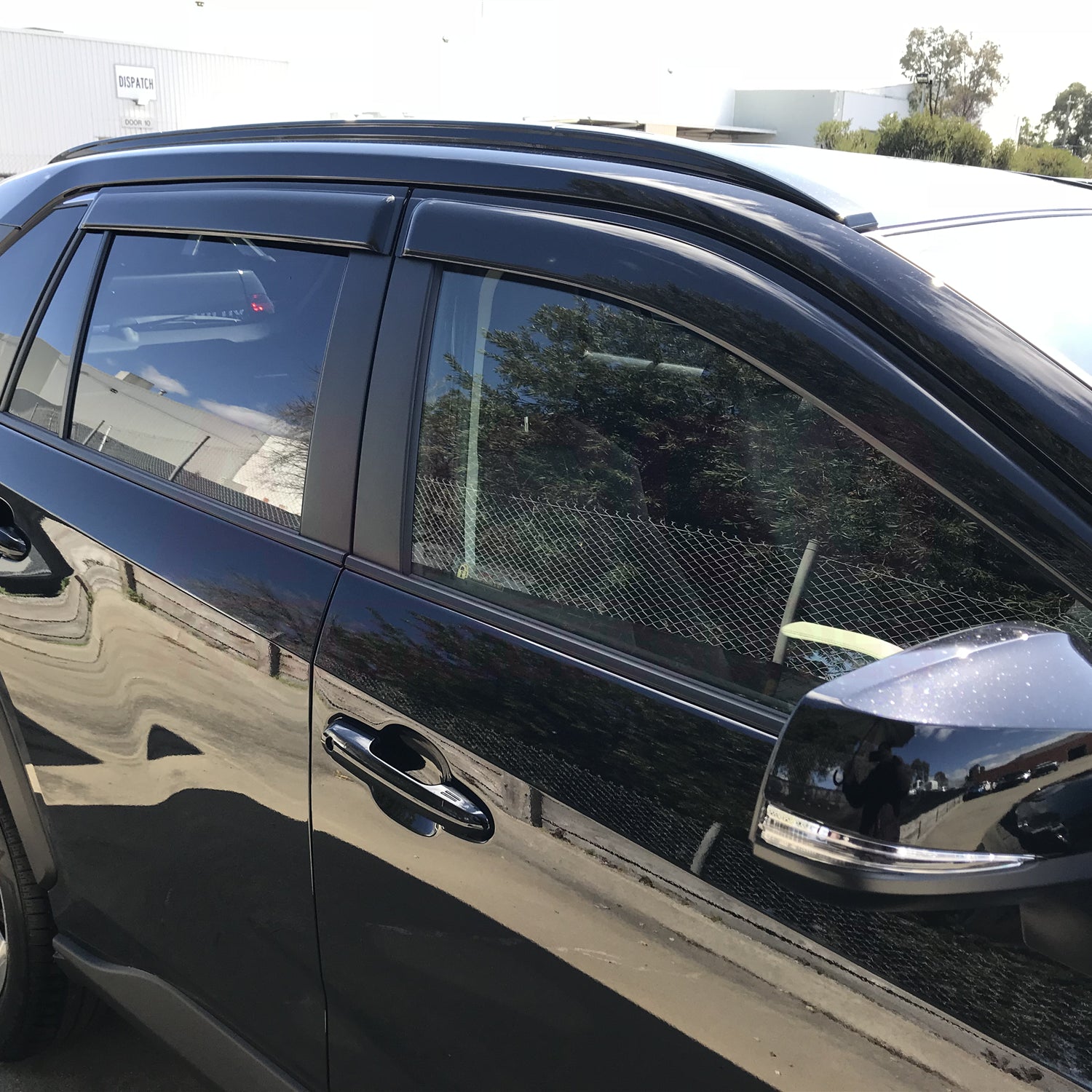 Luxury Weather Shields + Bonnet Protector for Toyota RAV4 2019-Onwards