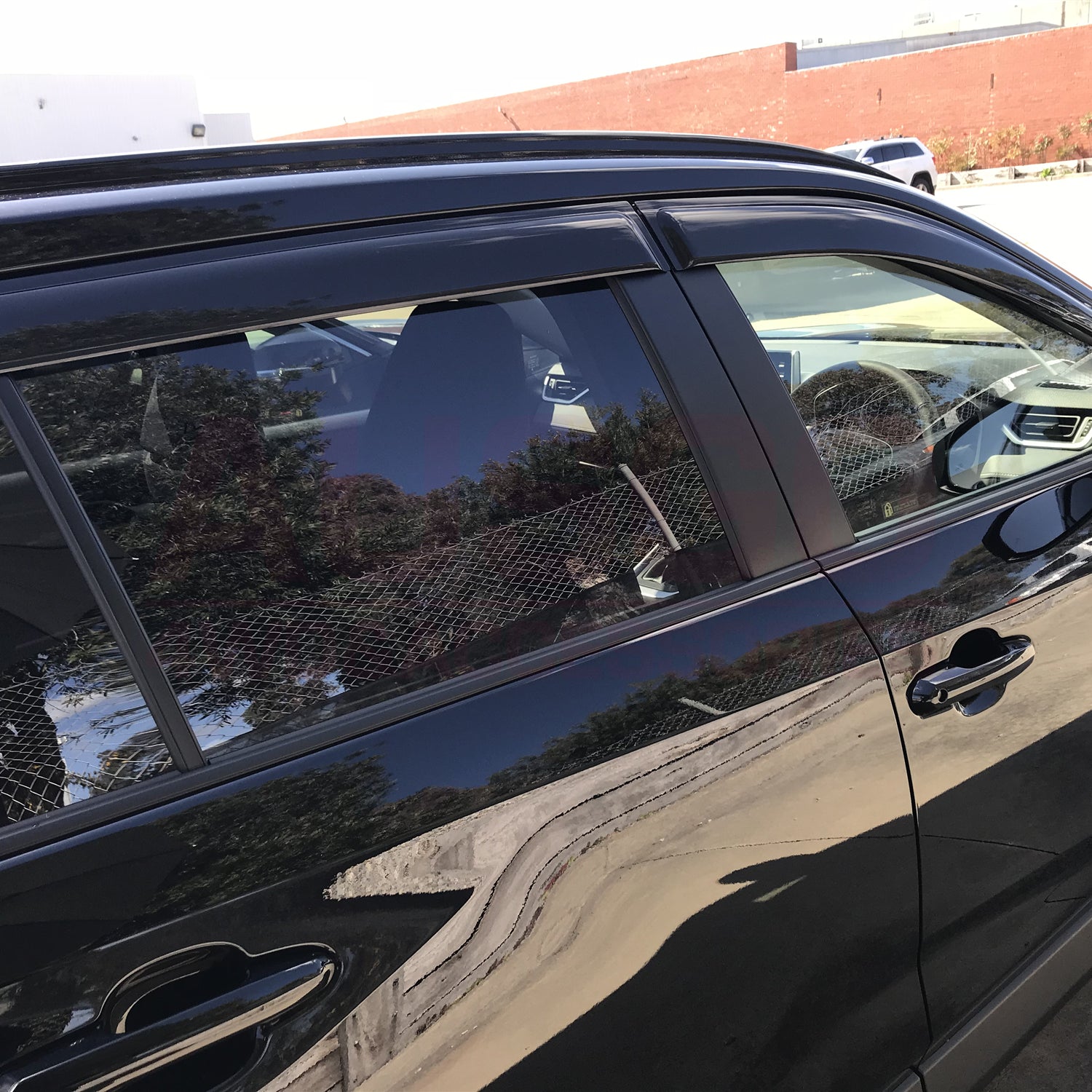 Luxury Weather Shields + Bonnet Protector for Toyota RAV4 2019-Onwards