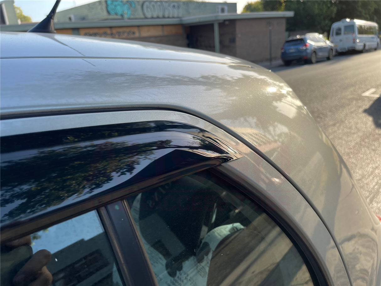 Luxury Weather Shields for Toyota Yaris Hatch 2005-2011