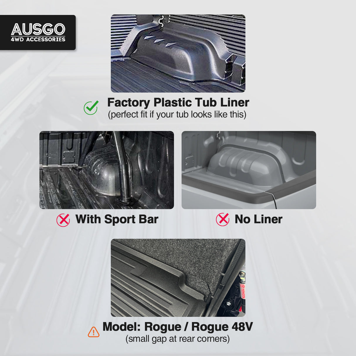 PRE-ORDER Ute Mat for Toyota Hilux Dual Cab GR Sport / Rogue / Rogue 48V 2015-Onwards