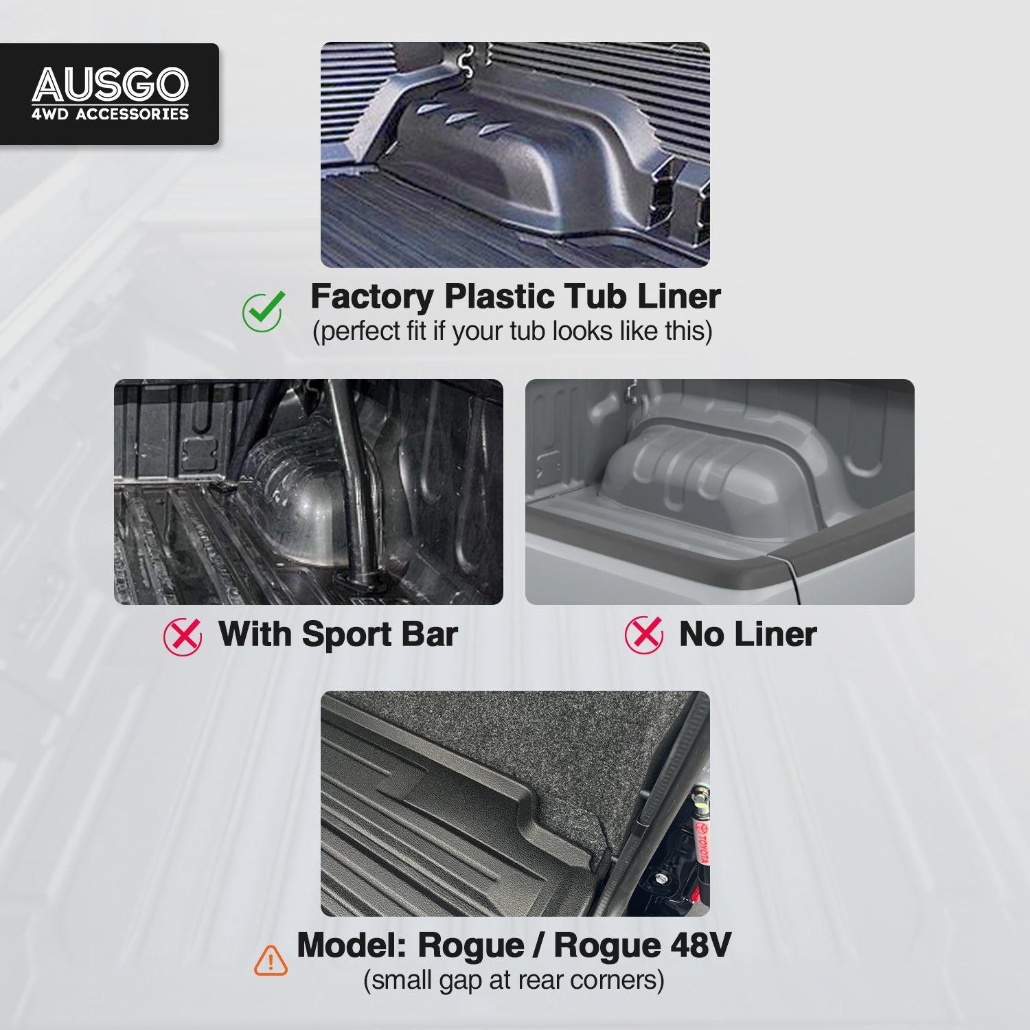 PRE-ORDER Ute Mat for Toyota Hilux Dual Cab GR Sport / Rogue / Rogue 48V 2015-Onwards