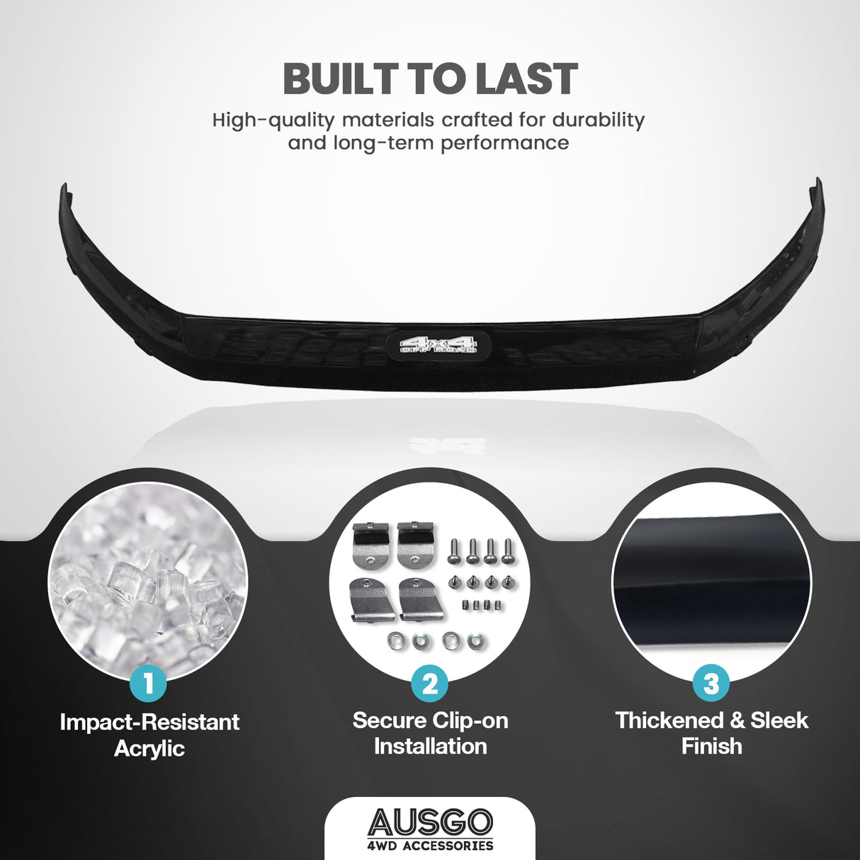 Bonnet Protector Guard for Ford Everest UA Series 2015-2022