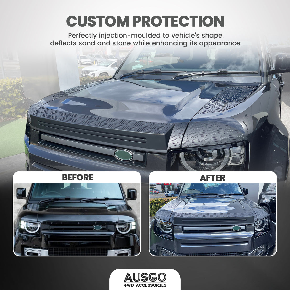 Bonnet Protector for Land Rover Defender L663 2020-Onwards