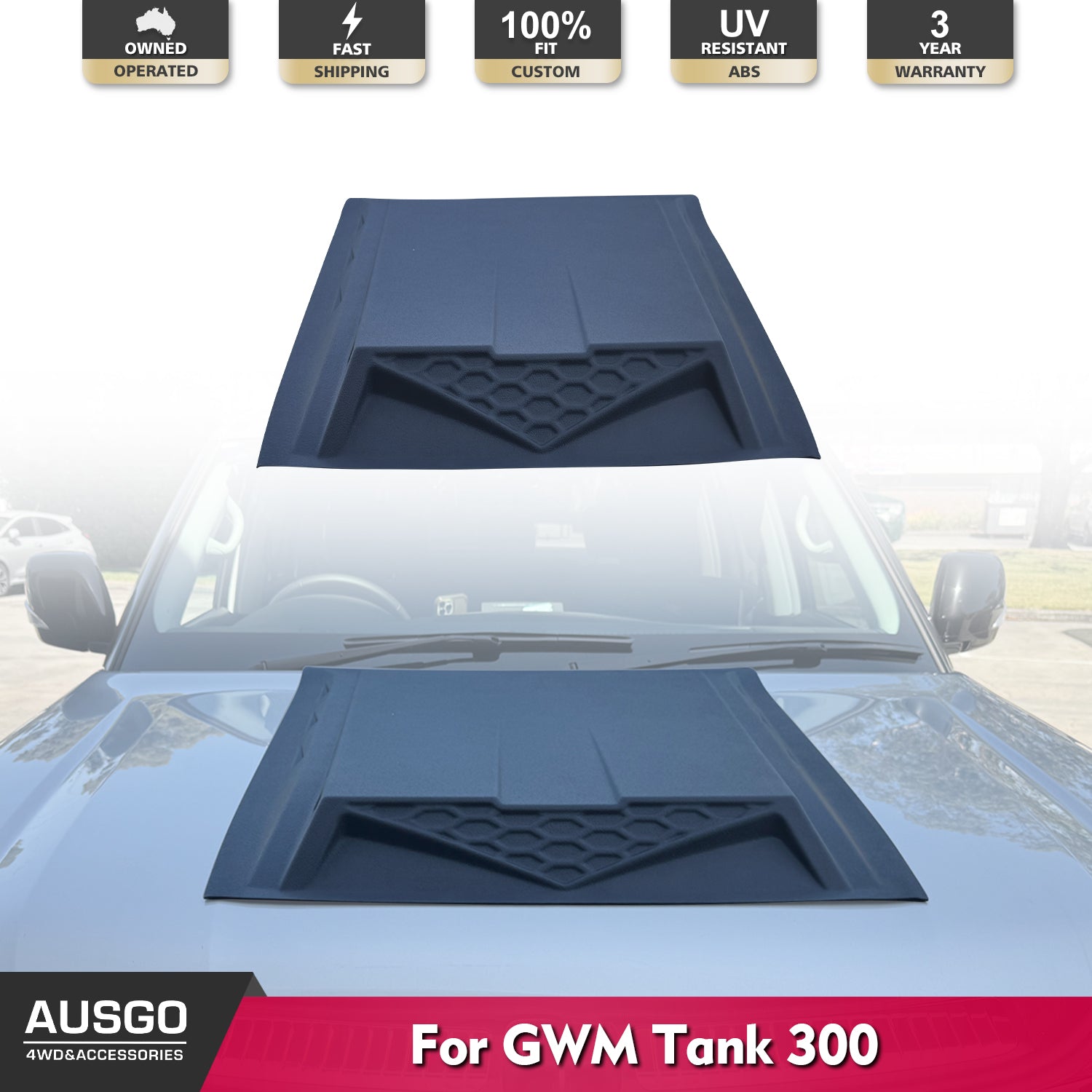 Bonnet Scoop for Nissan Patrol Y62 2020-Onwards