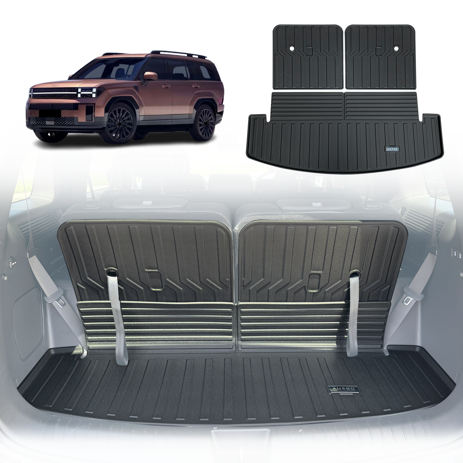Aazon.co: Powoq 7&8 Floor At Copatible With Hyundai Palisade Cargo