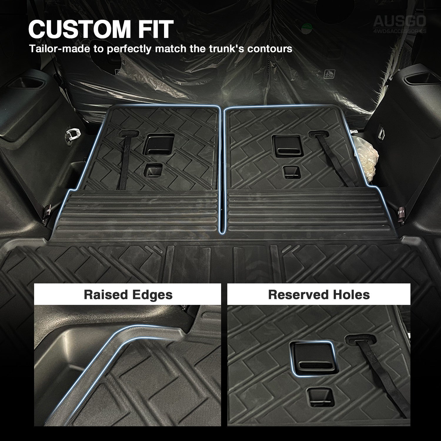 Boot Liner for Jeep Grand Cherokee L WL Series 7 Seats 2021-Onwards