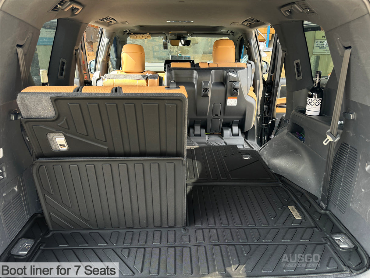 5D Car Floor Mats for Toyota Land Cruiser 300 Series 2021-Onwards