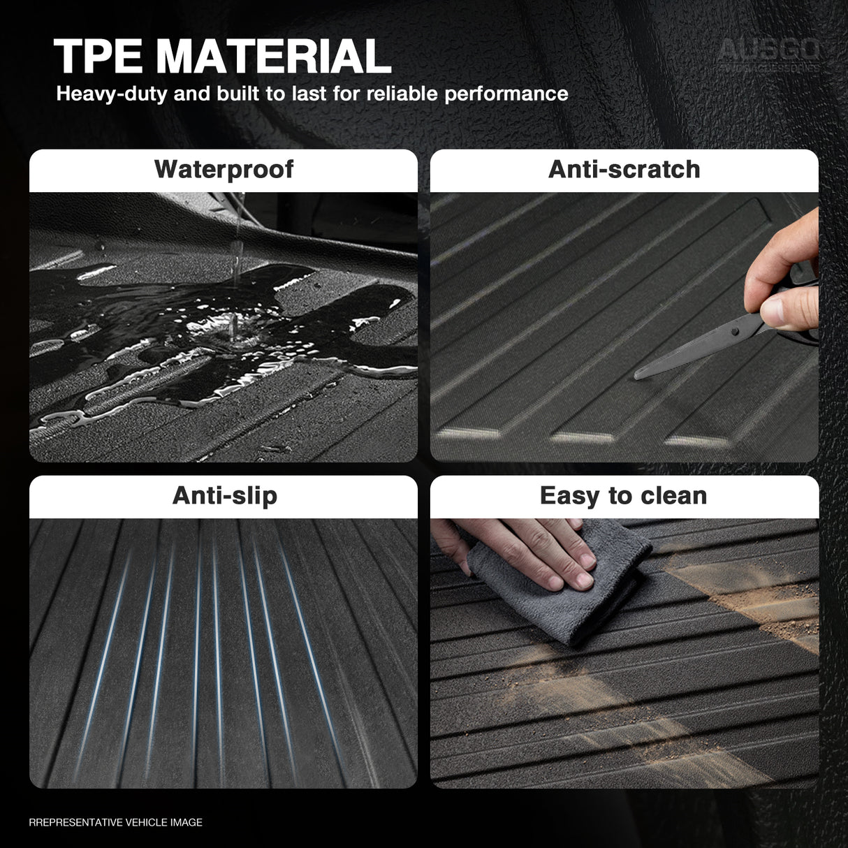 Boot Liner for Toyota Land Cruiser 300 Series 7-Seat 2021-Onwards