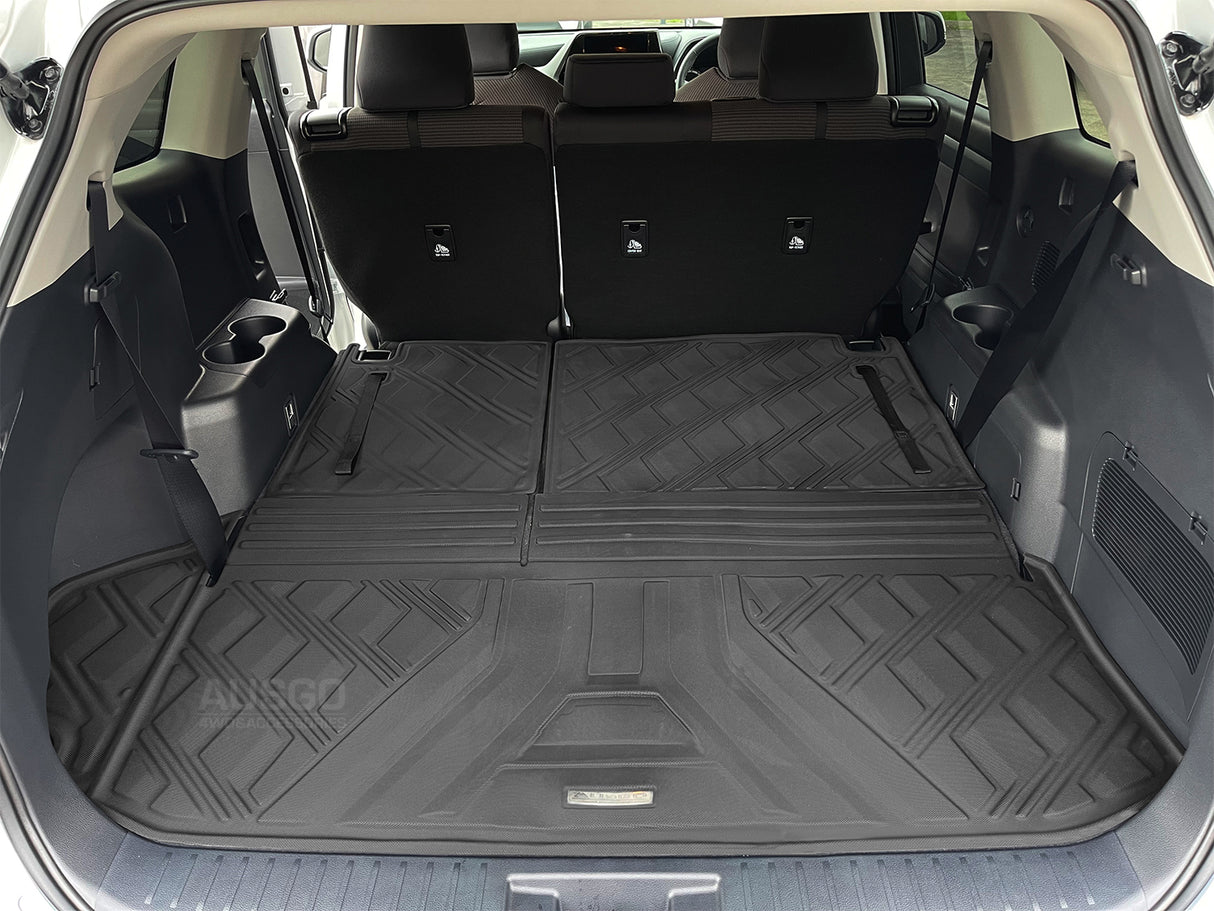 Double-Layer Car Floor Mats for Toyota Kluger 2021-Onwards