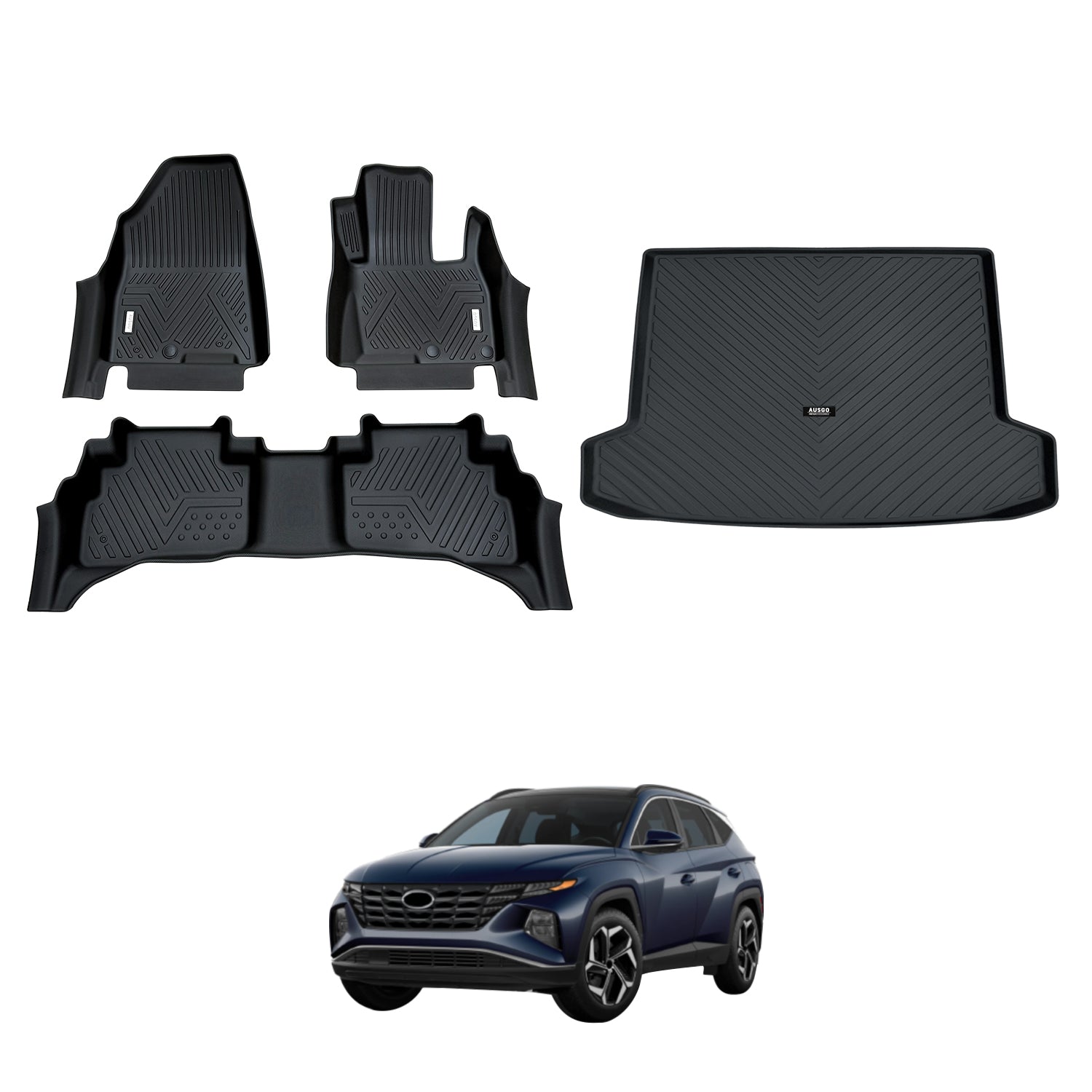 5D Car Floor Mats for Hyundai Tucson 2021-Onwards